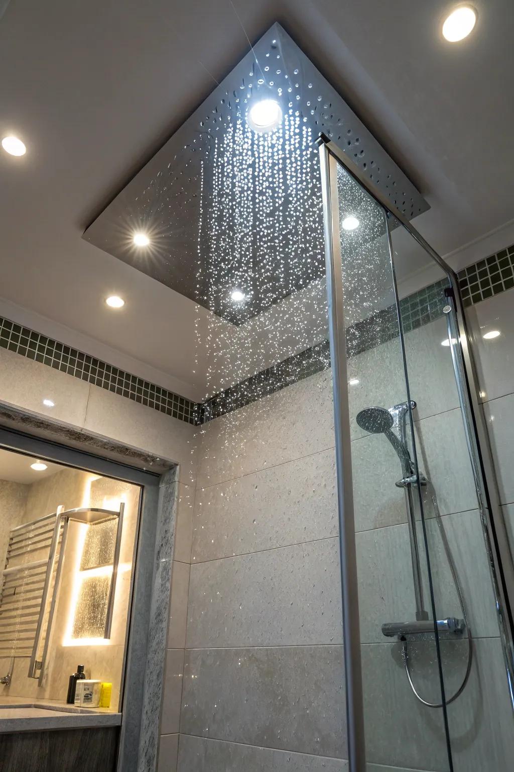 Built-in lighting delivers a sleek, smooth appearance.