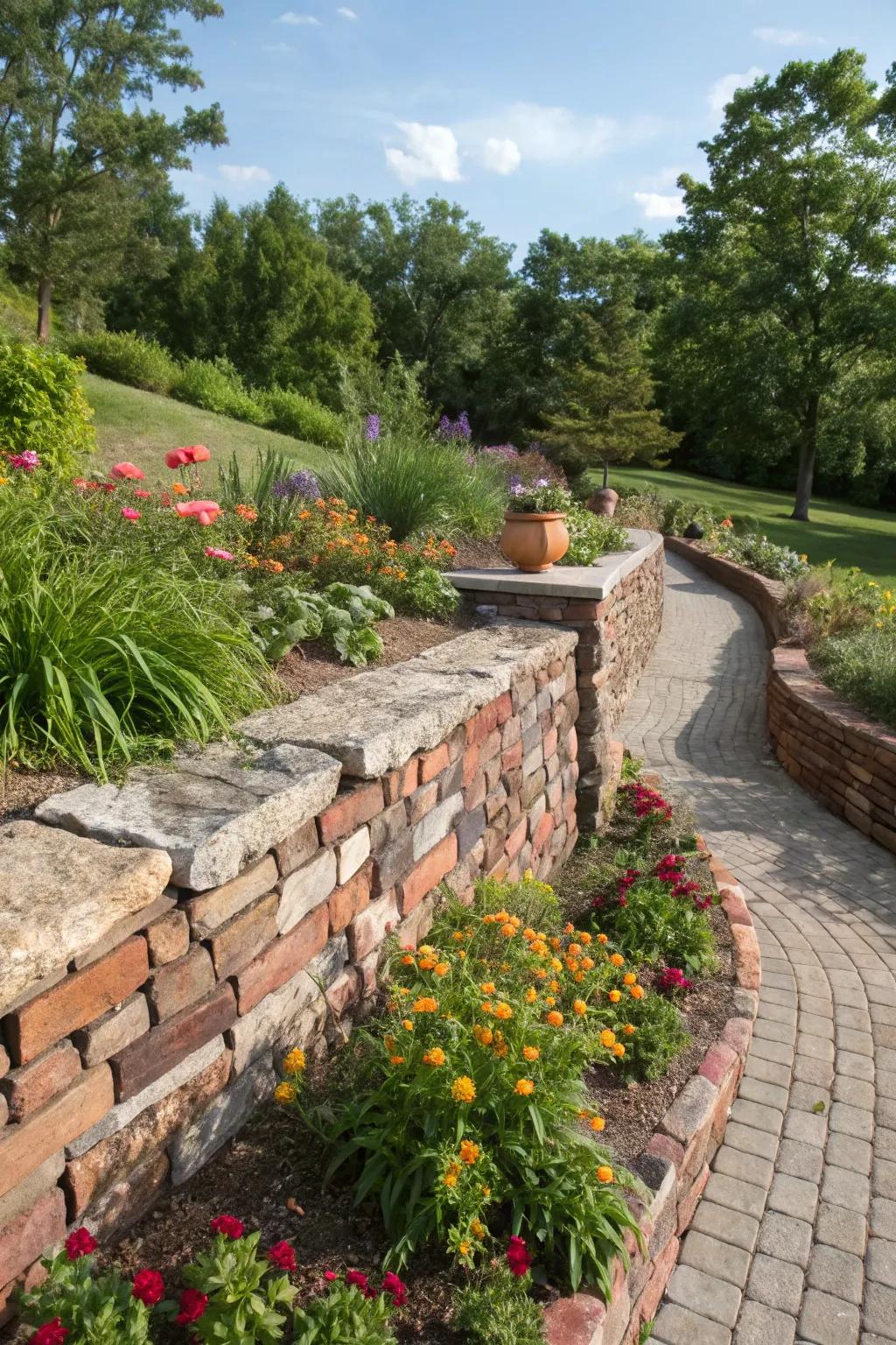 Eco-conscious facades crafted from recycled substances promote sustainability.