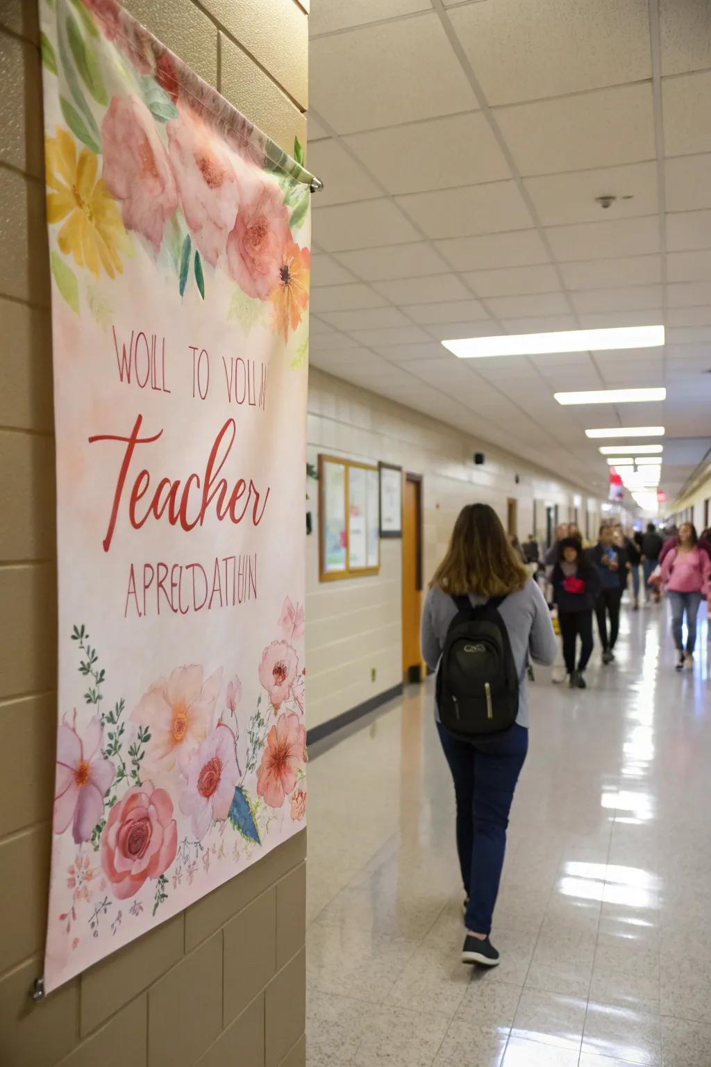 An elegant watercolor banner that adds a sophisticated touch.