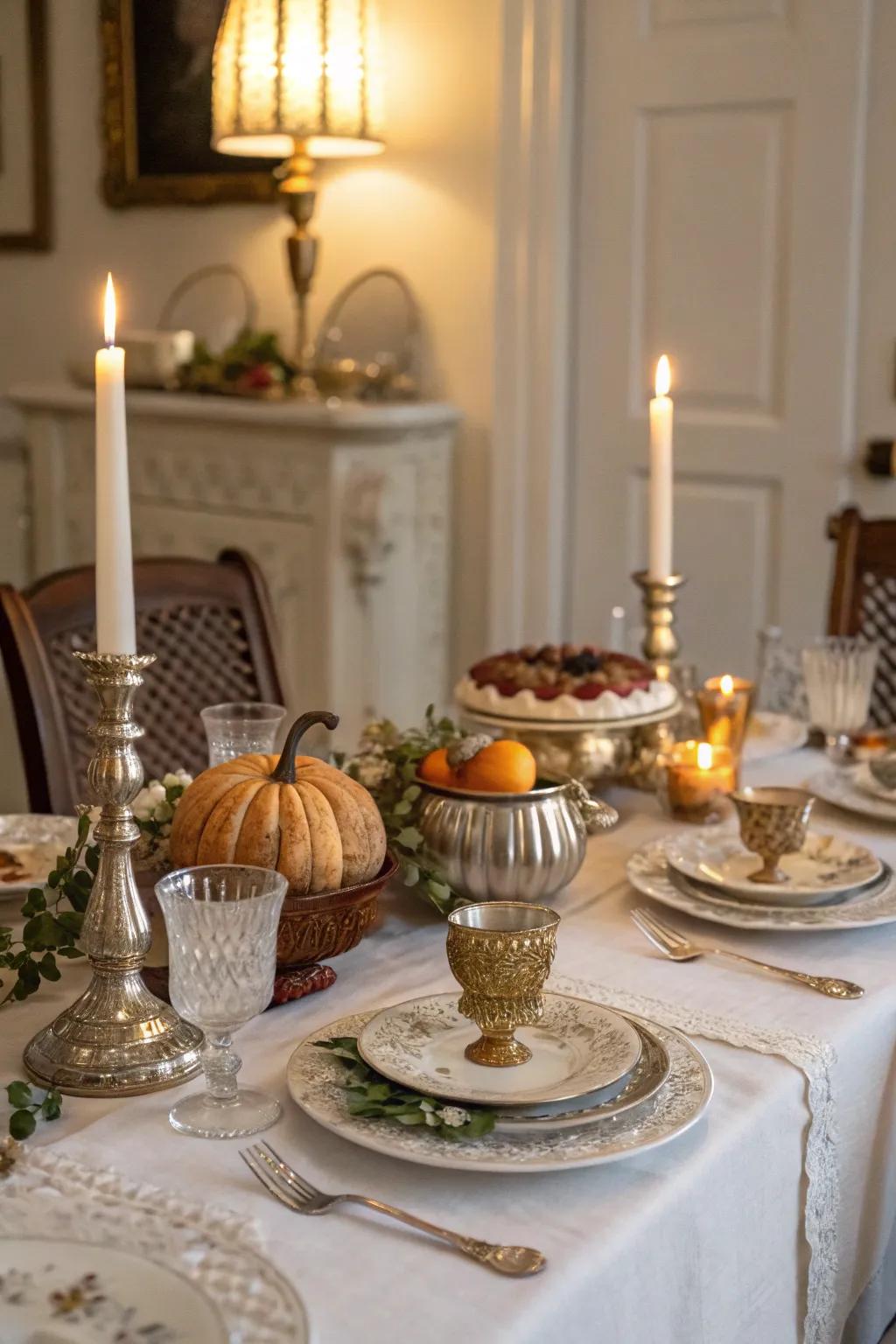 Classic features bring timeless elegance to your table.