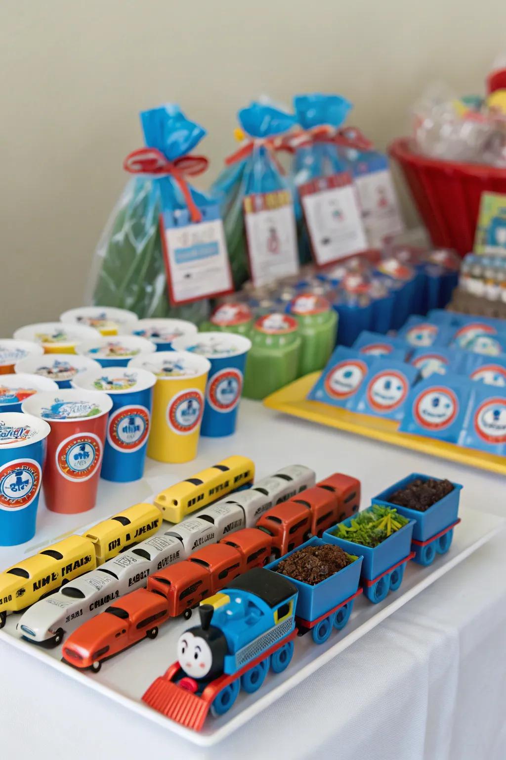 Young visitors will love route-themed celebration gifts.