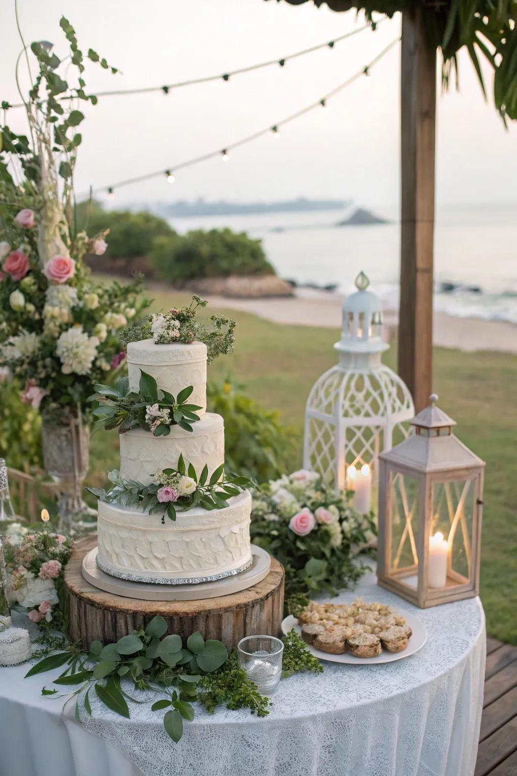 Decorations of a particular motif transport guests to an alternate reality.