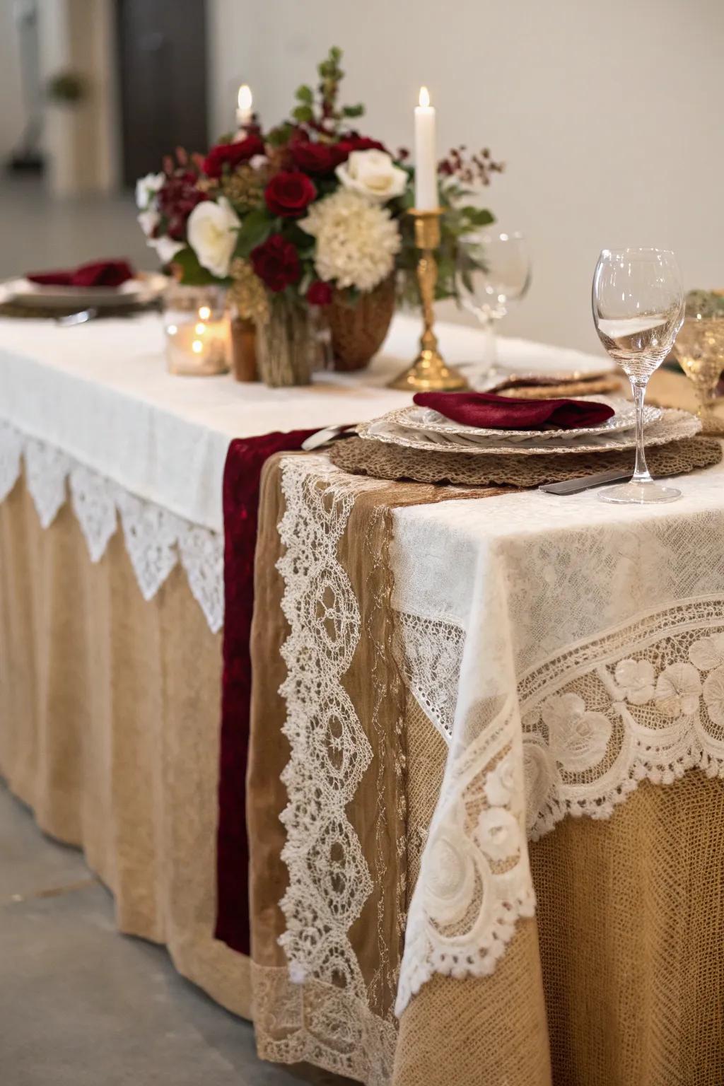 Multilayered fabrics injecting dimension and vibrancy