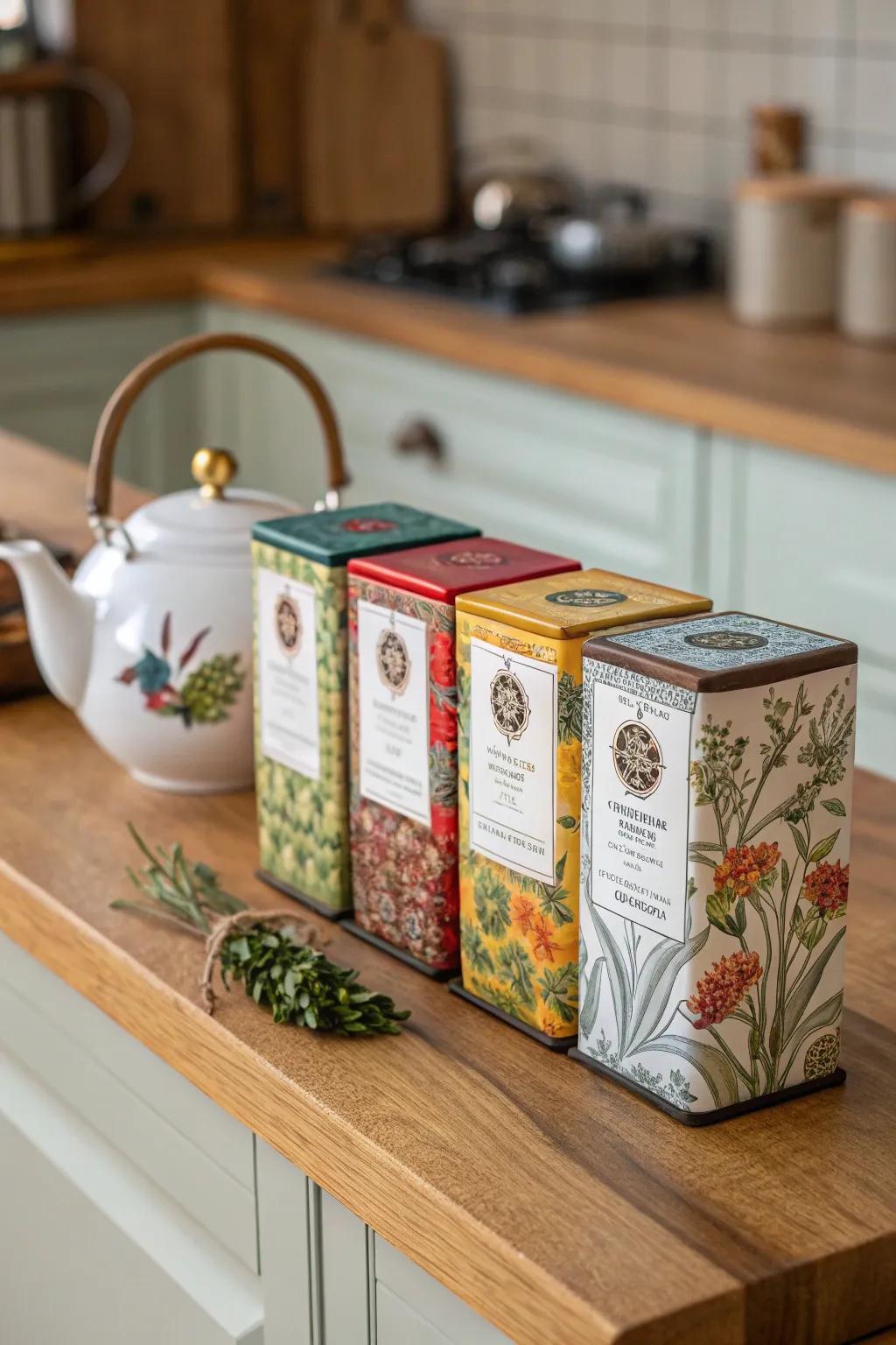 Herbal teas to soothe and refresh the soul.