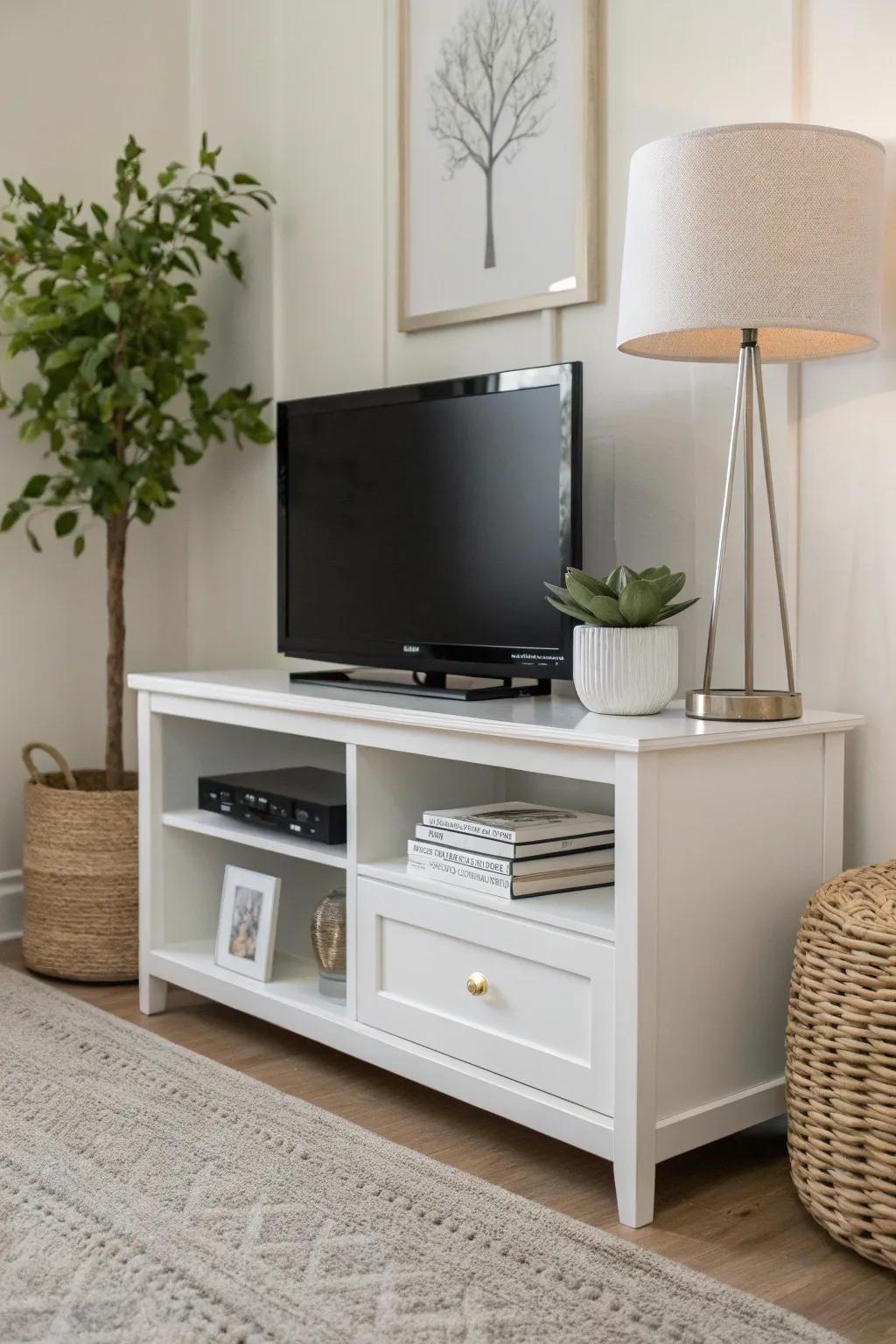 Achieve elegance with a simple aesthetic approach.