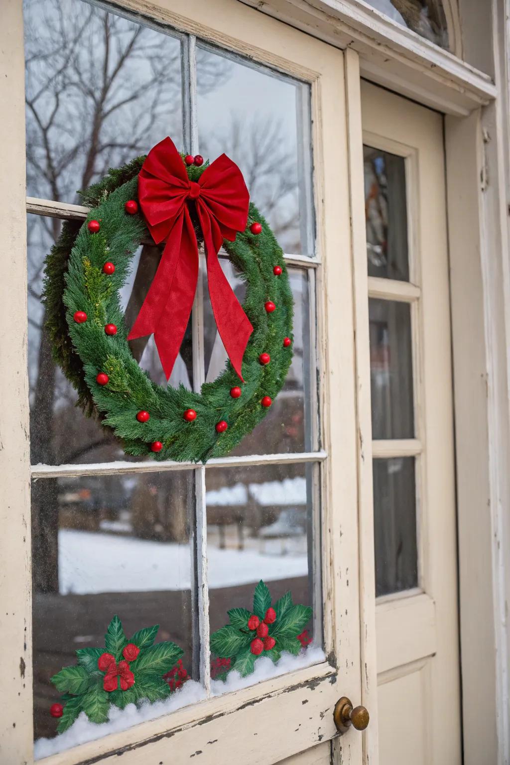 A Festive Garland brings festive charm.