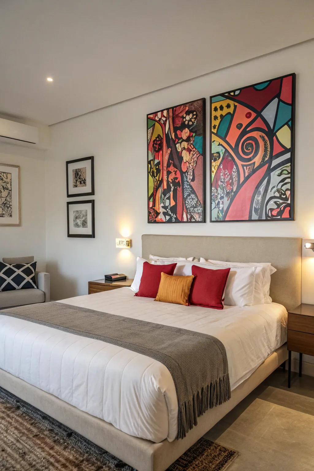 Make a bold statement with unique art.