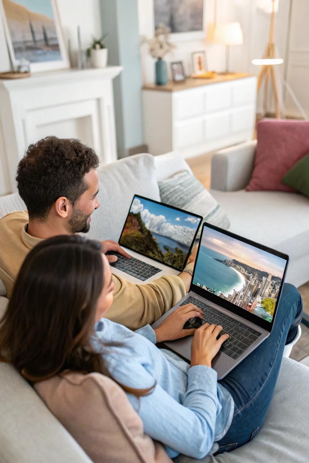 See the world without leaving your couch, through virtual tours.