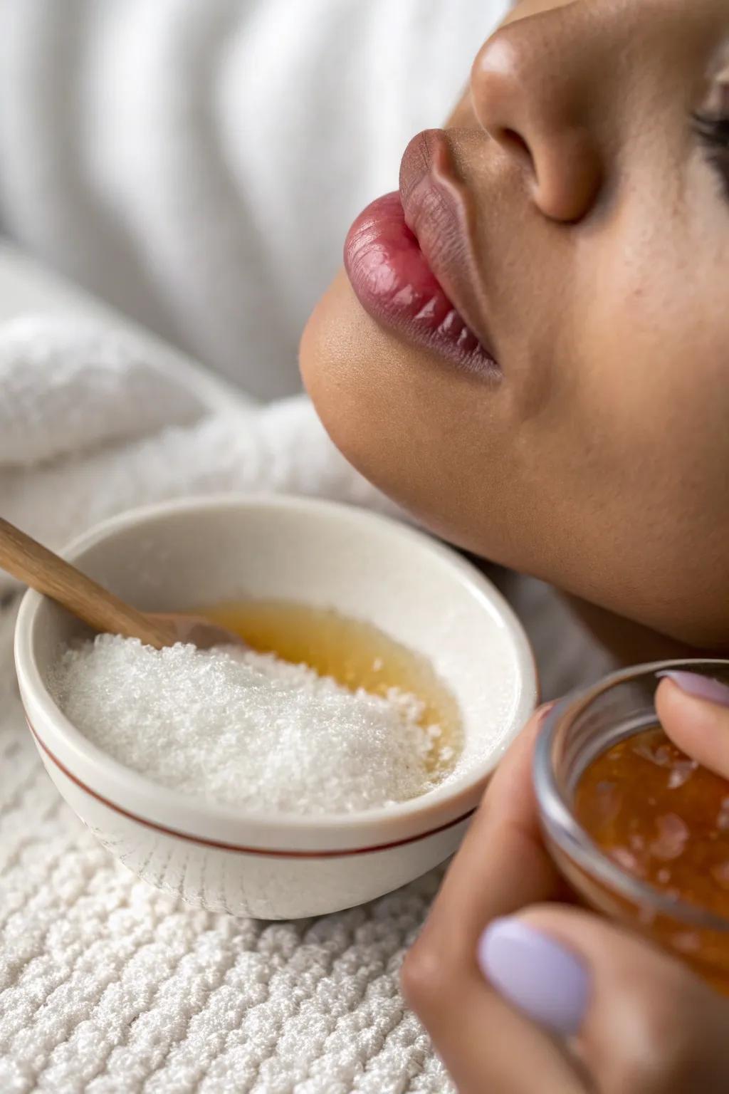 A gentle lip treatment is a great way to care for your smile.