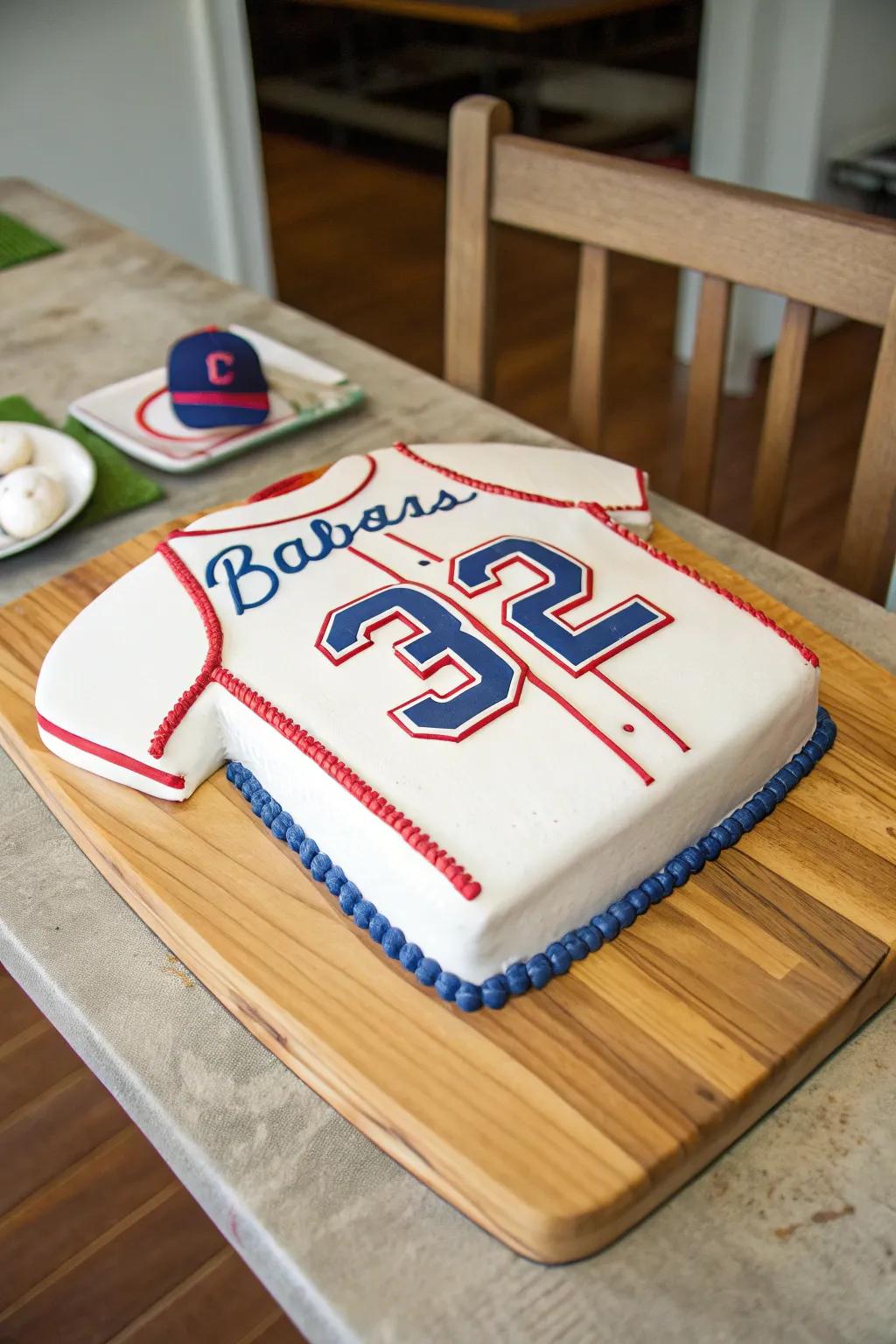 A sport shirt cake that&rsquo;s a tailored delight.
