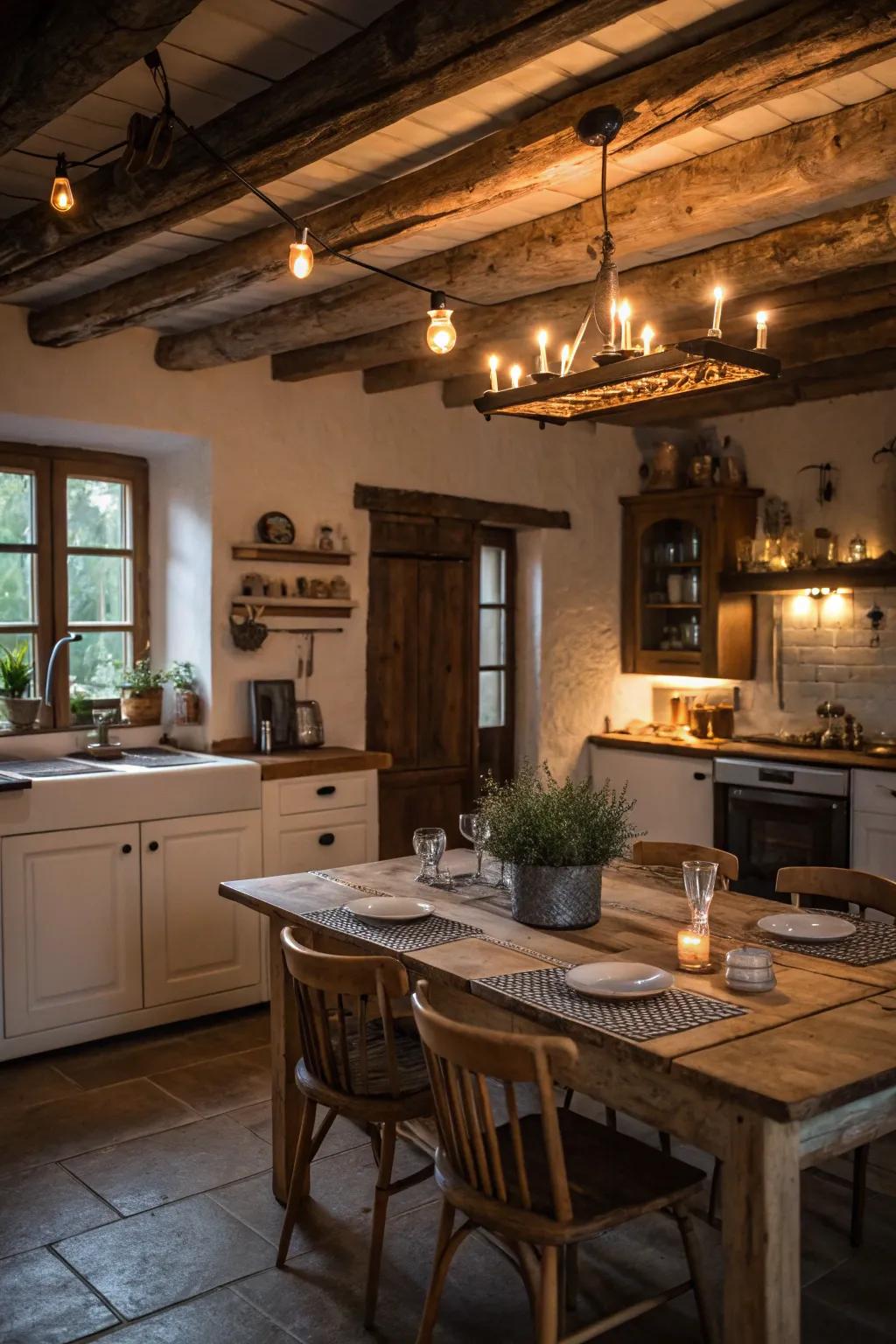 Capture the spirit of country living with farmhouse lighting.