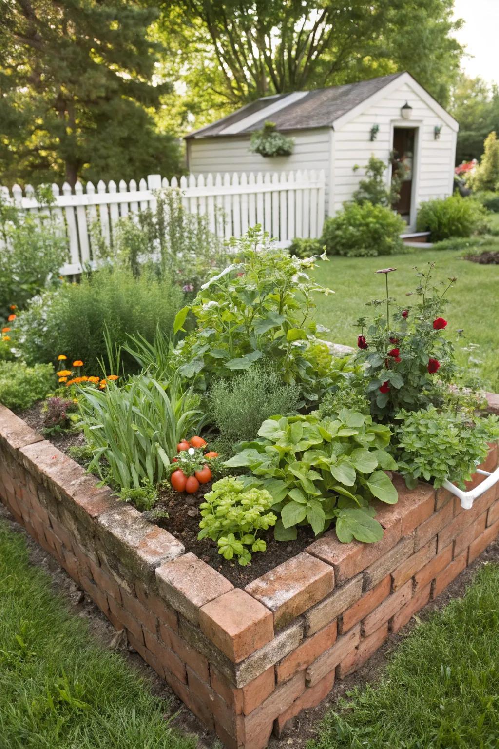 Take pleasure in sustainable landscaping by utilizing your stone raised garden.
