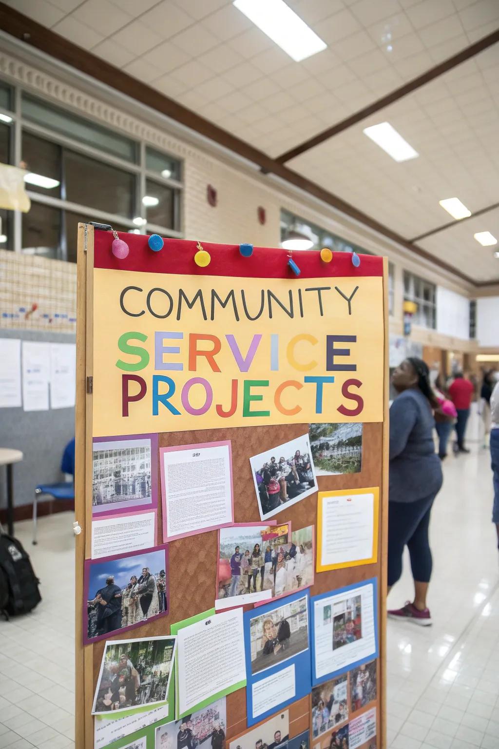 A local service board that encourages student input.