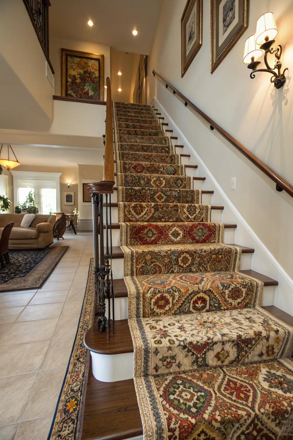 Layered styles for increased depth.