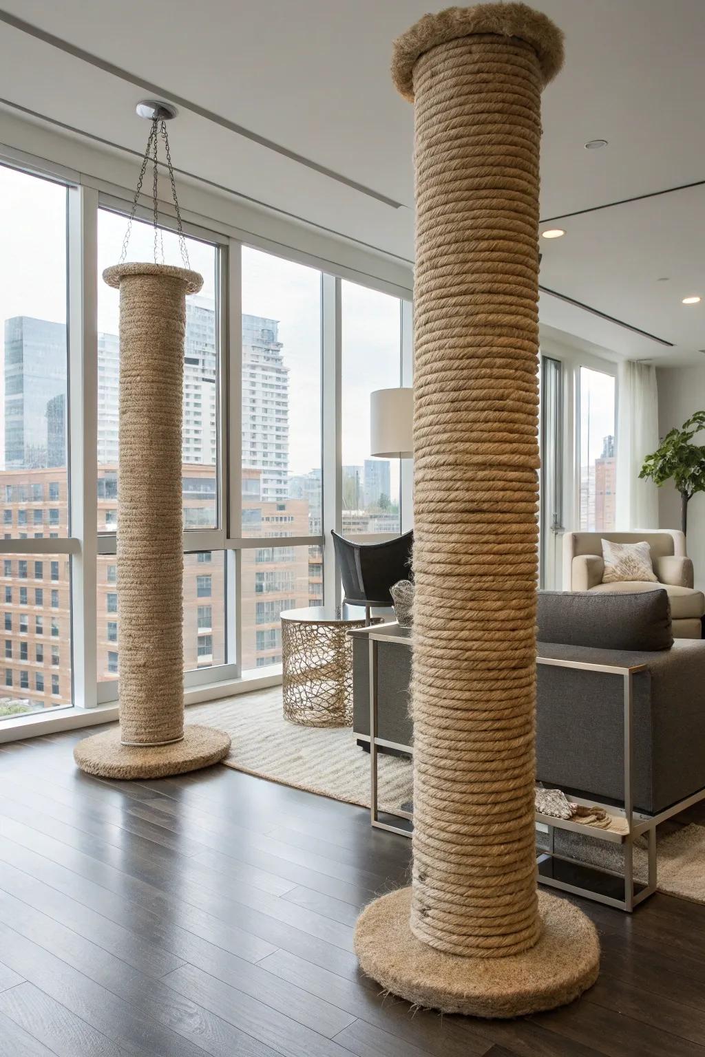 Elegant scratching solutions that blend in.