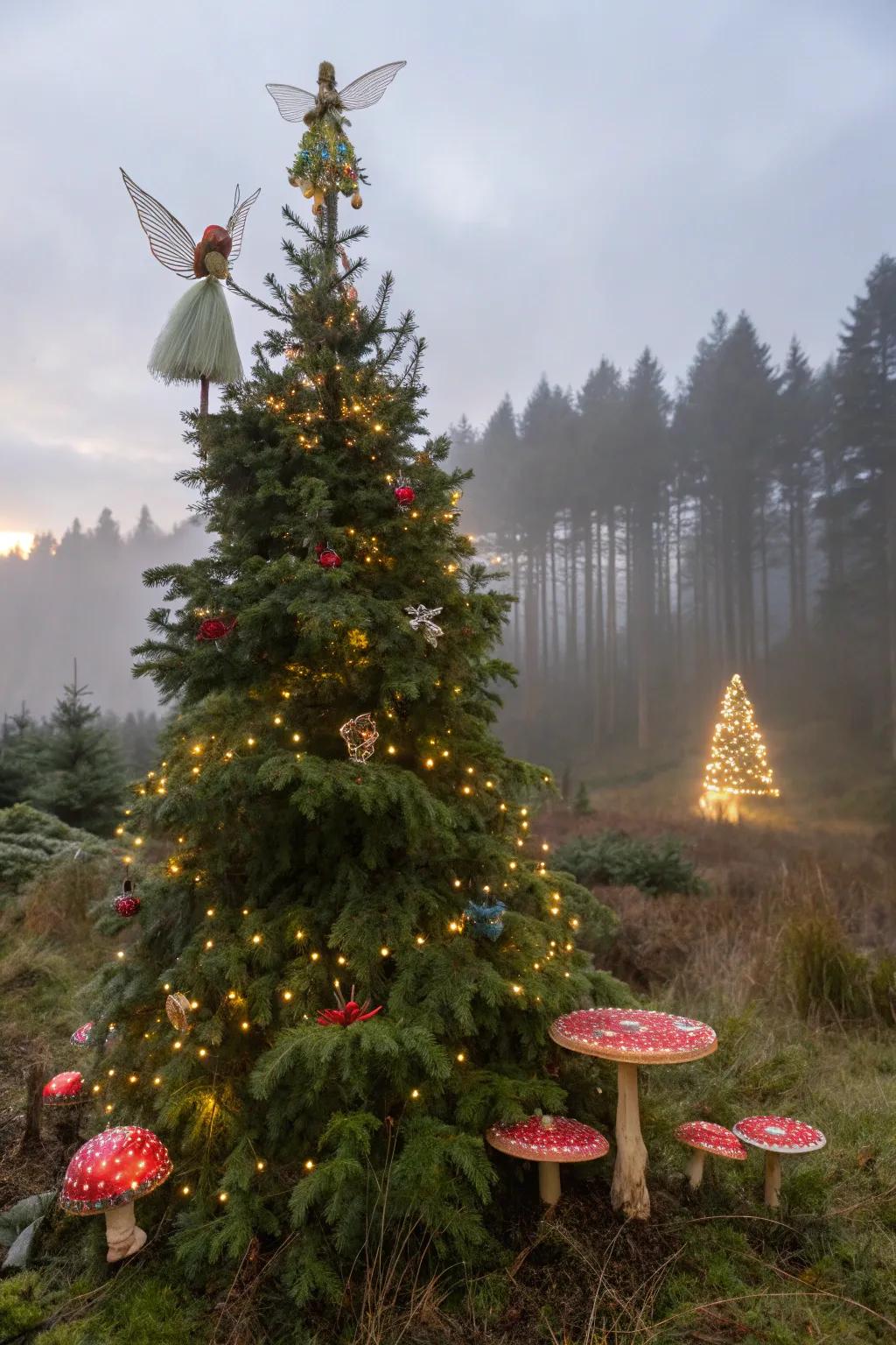 Enchant your space through a fictional forest theme.