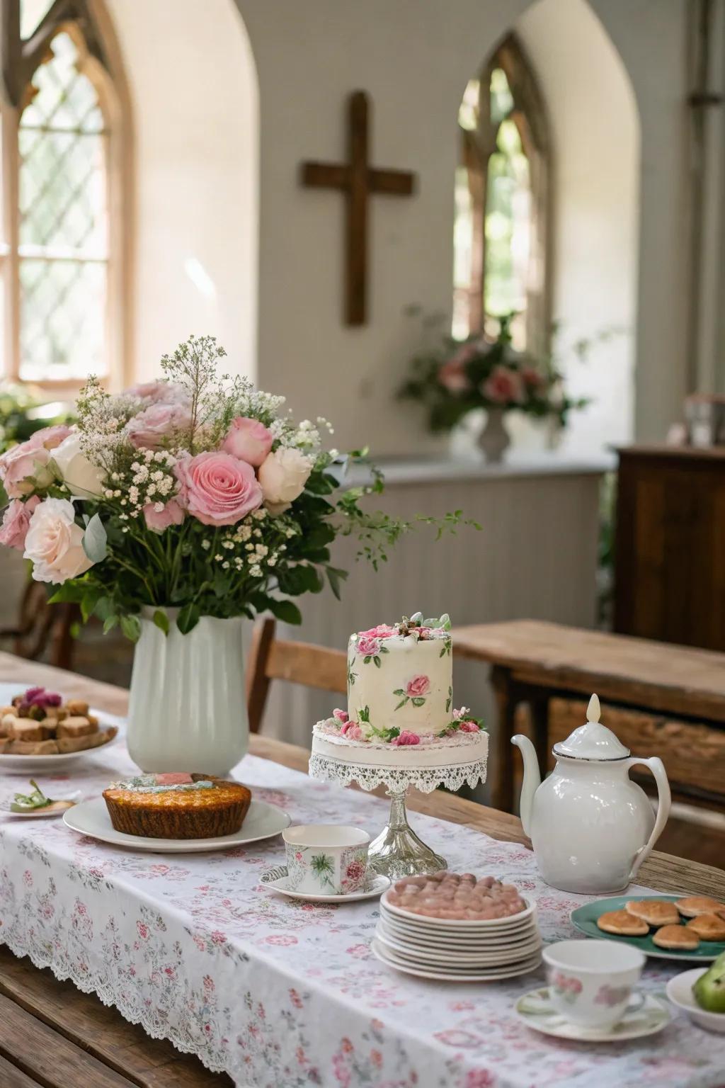 Theme-based decor adds cohesion and imagination to church events.