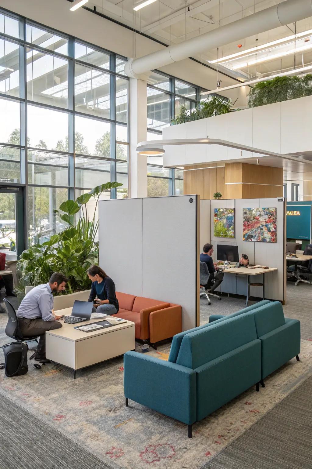 A flexible layout designed to adjust to changing needs.