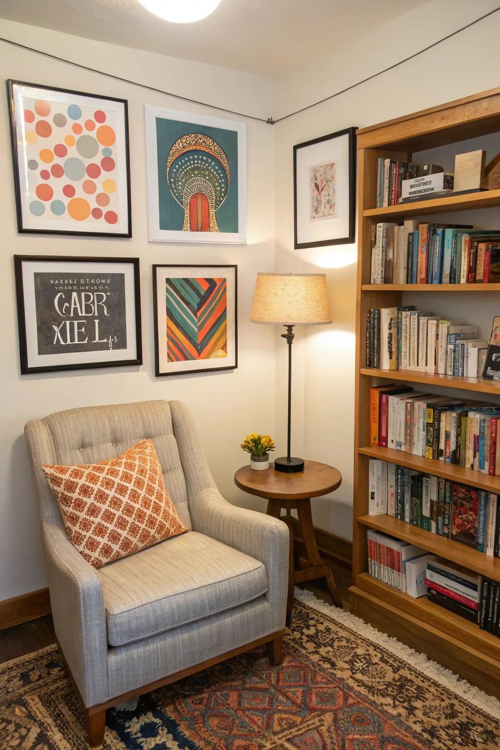 Abstract posters invite interpretation and add intrigue to any space.