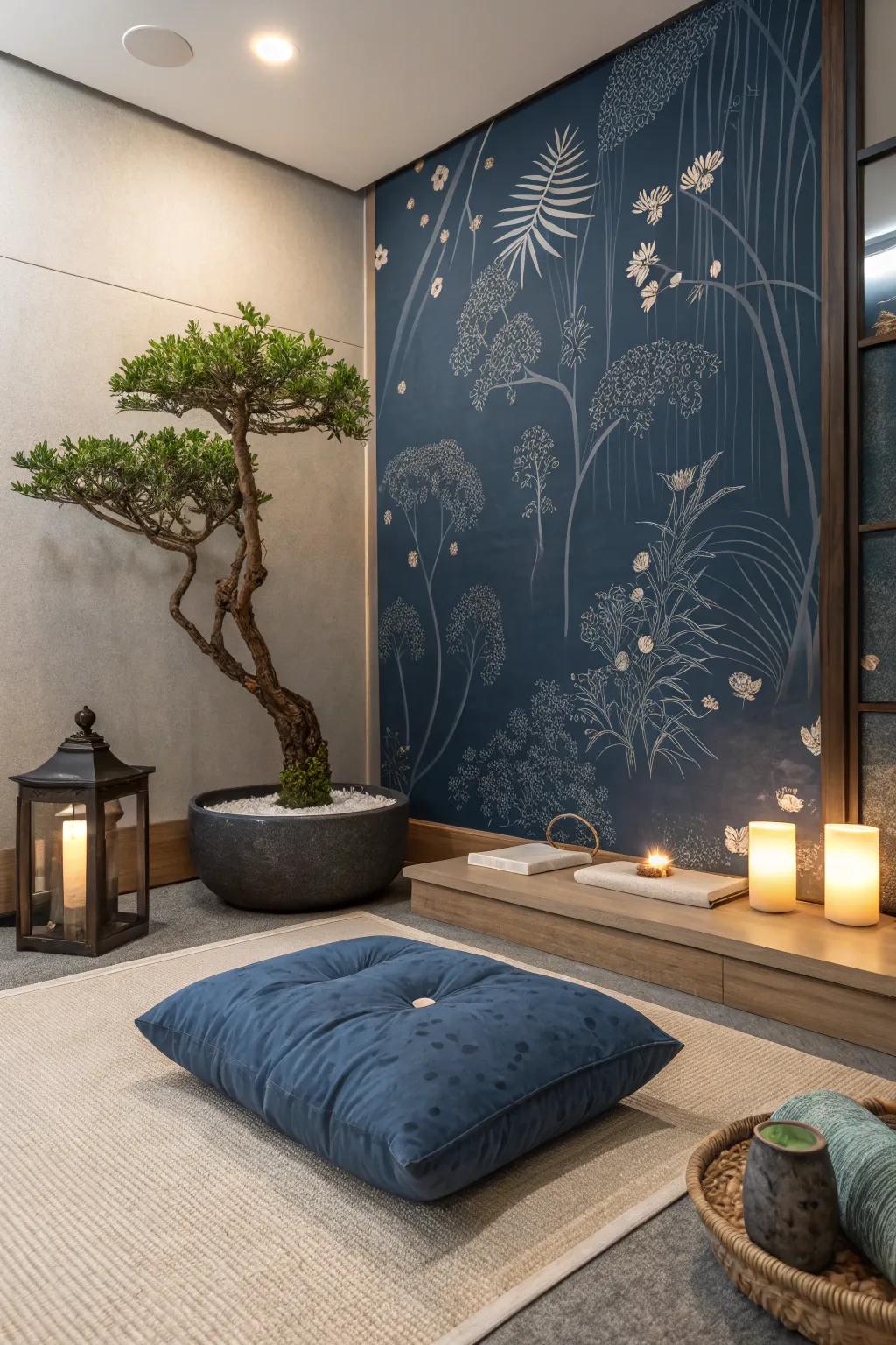 Nature-inspired motifs bring peace to your home.