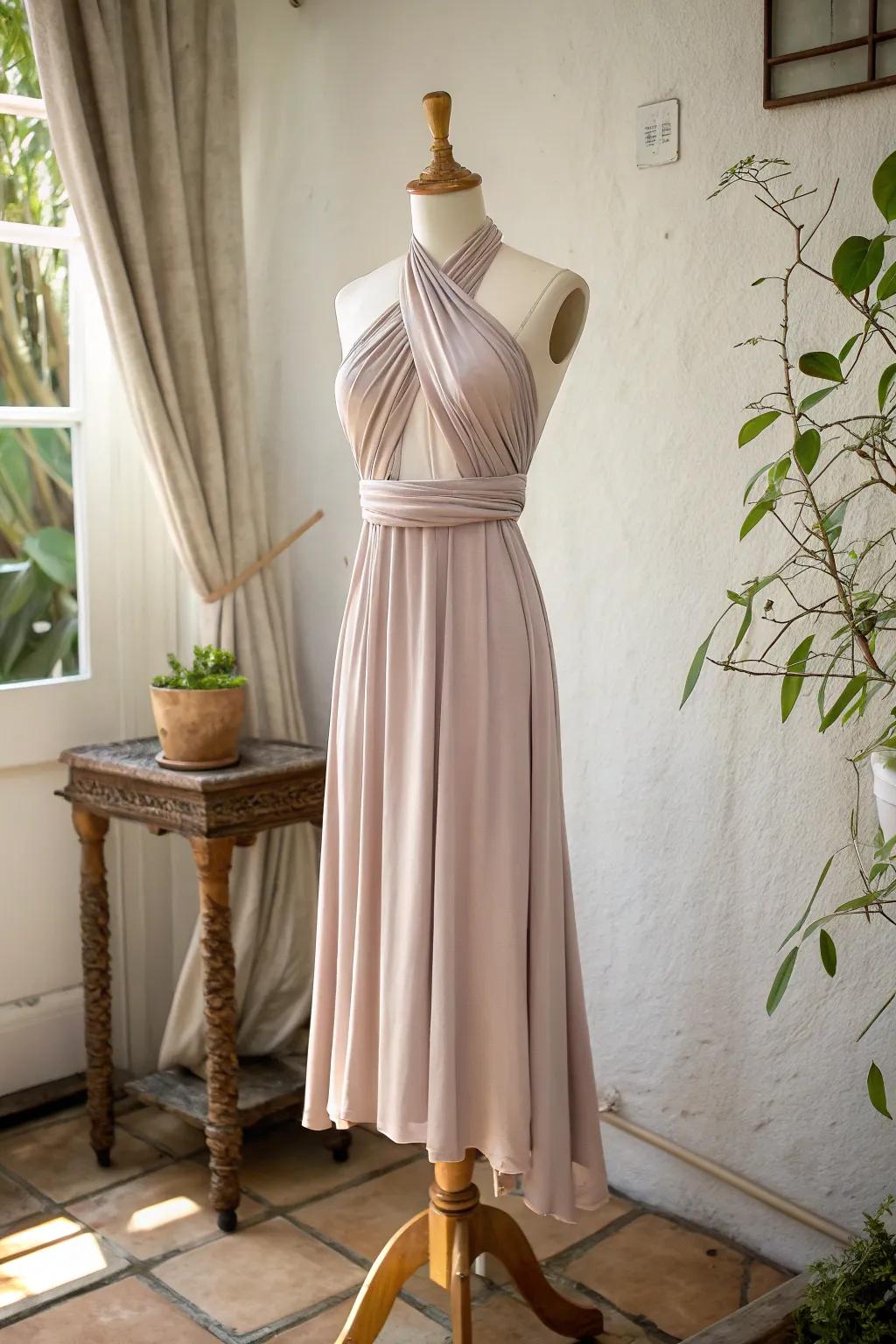 Embrace endless style possibilities with this chic infinity dress&mdash;your perfect travel companion!