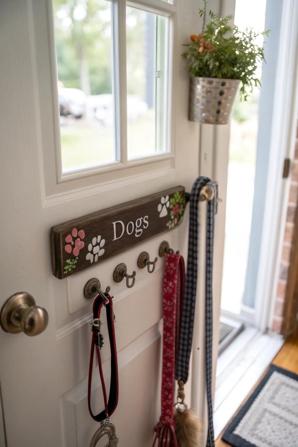 Personalize your pet's storage area.