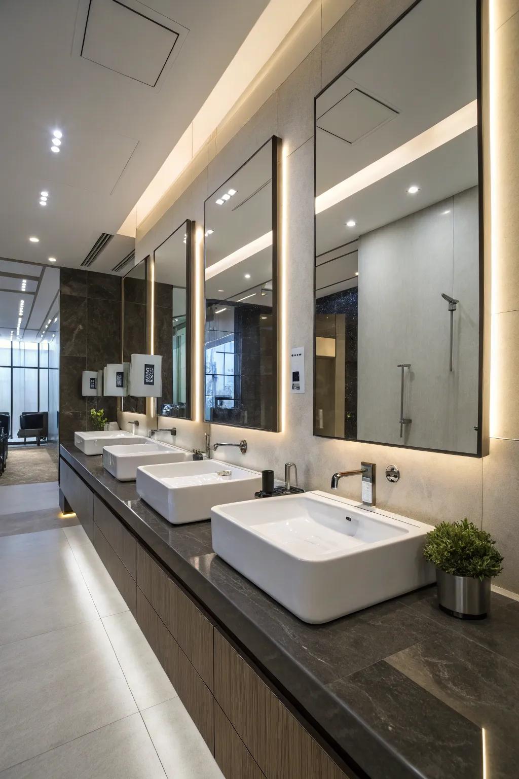 Smart tech adds convenience and style to your bathroom.