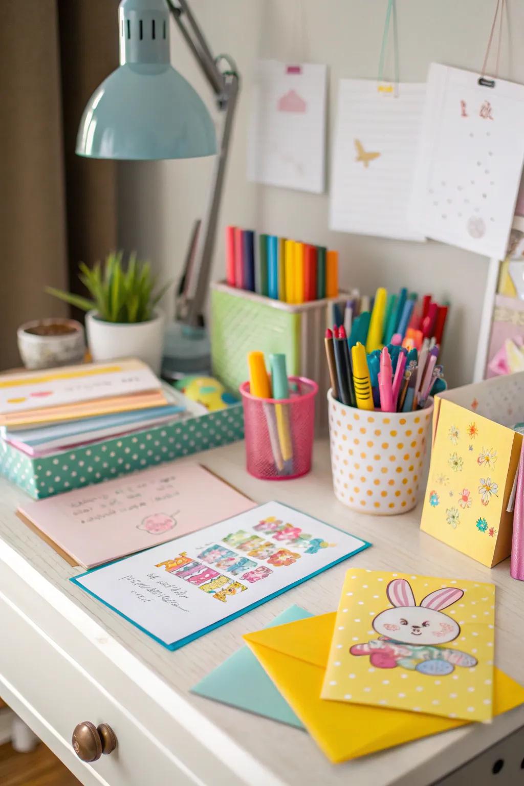 Express your sentiments with personalized Easter cards.