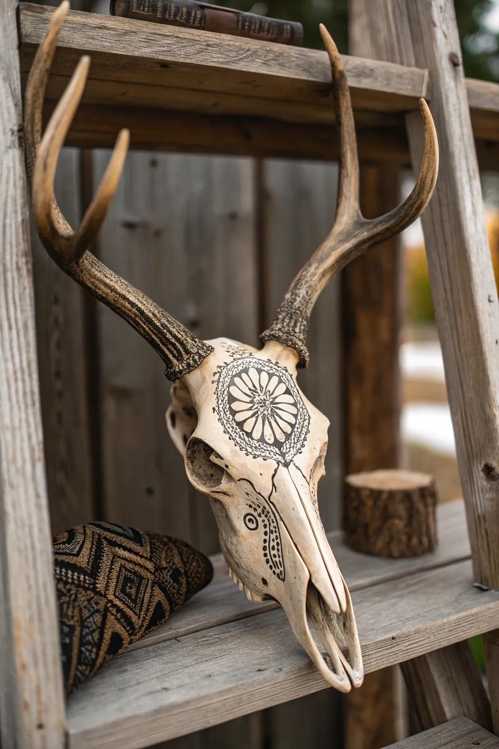 Make your mount unique with artistic carvings.