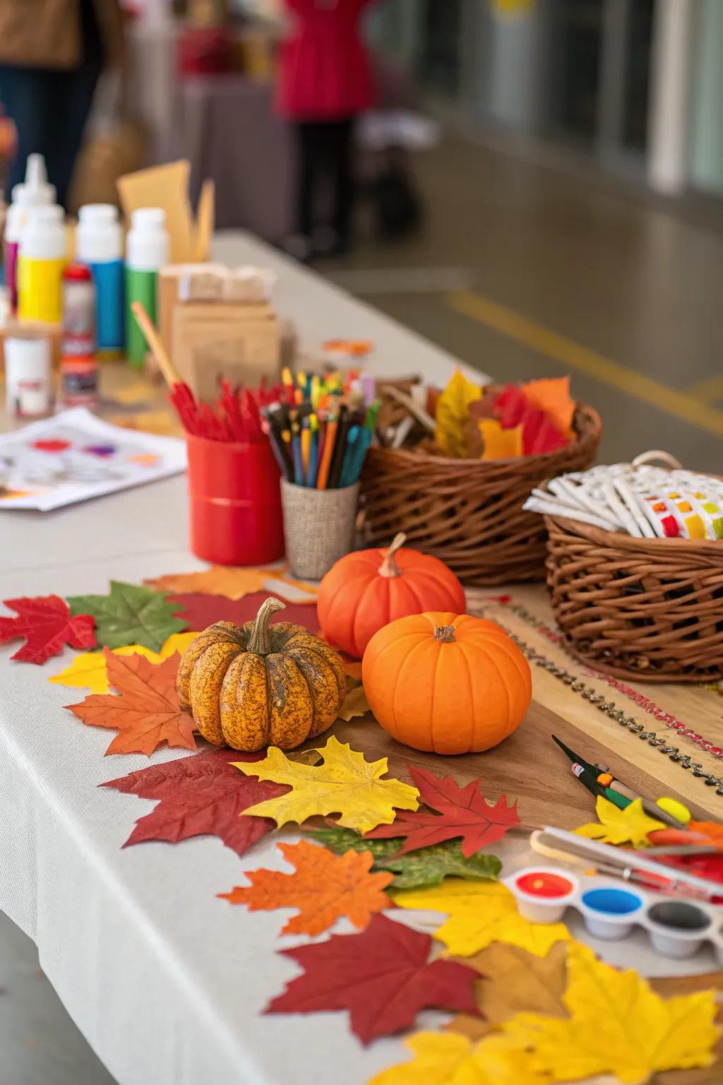 A successful fall art nighttime featuring beautiful productions.