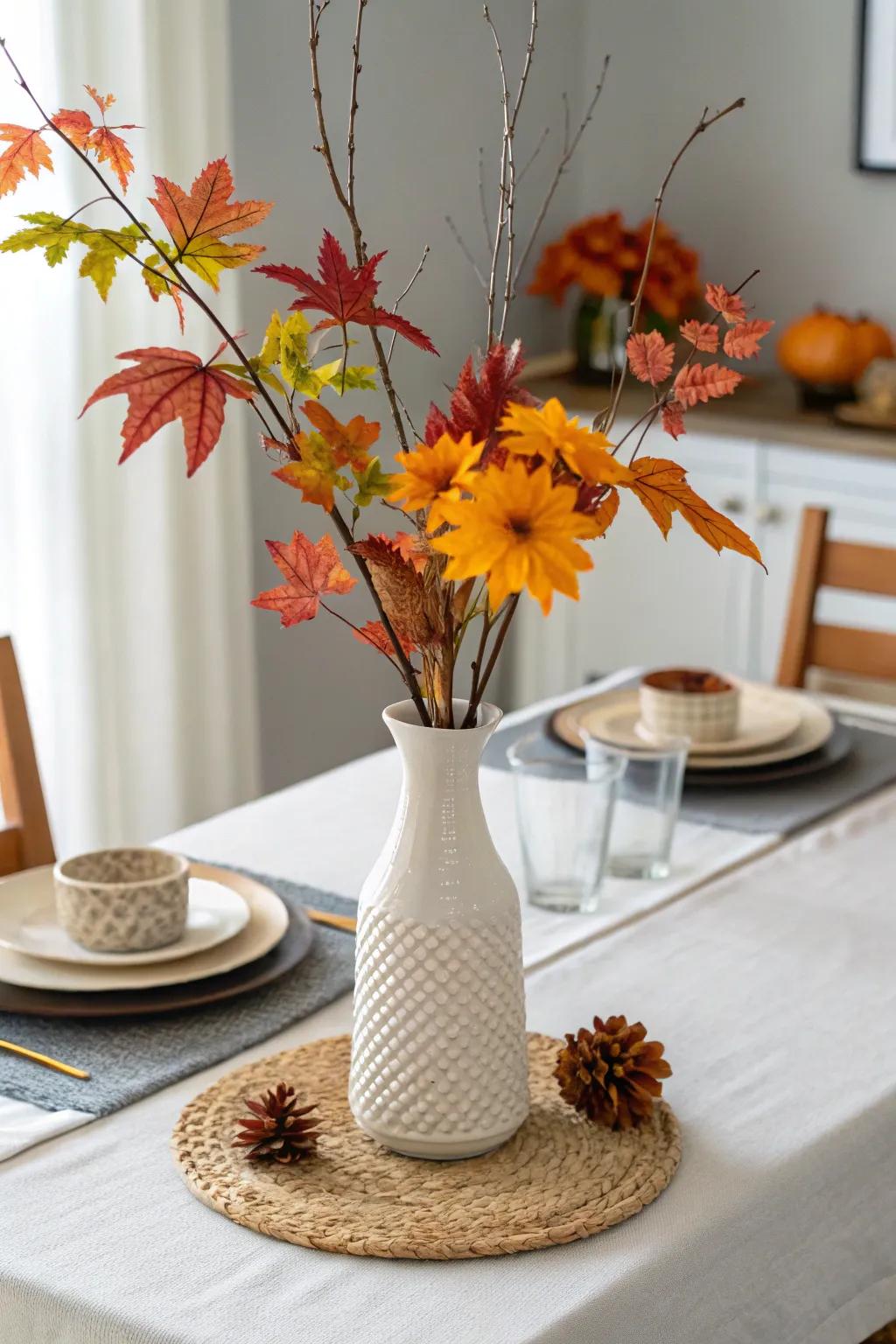 Elegant simplicity can be both refined and impactful.
