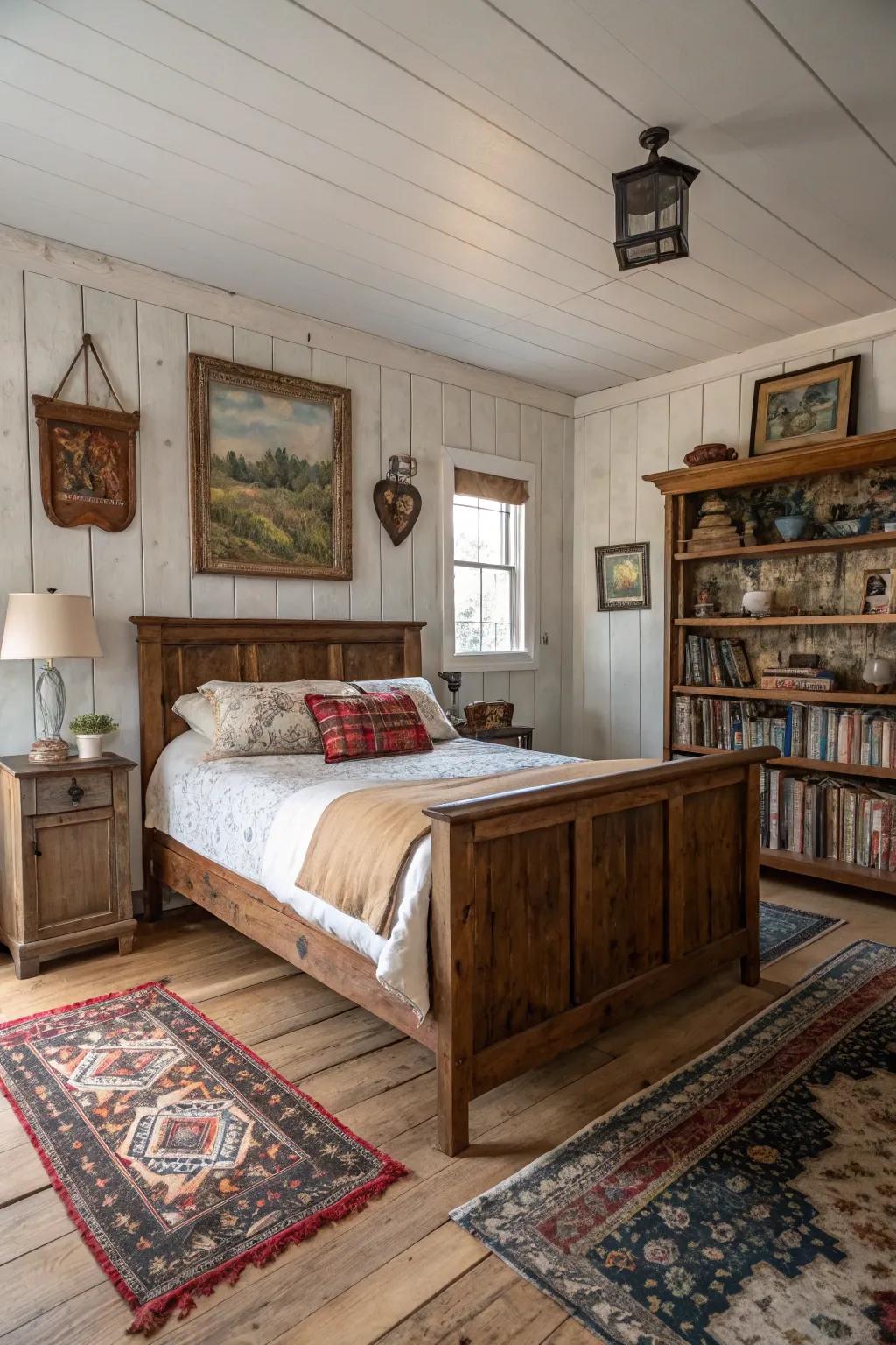 Upcycled items contribute history and character.