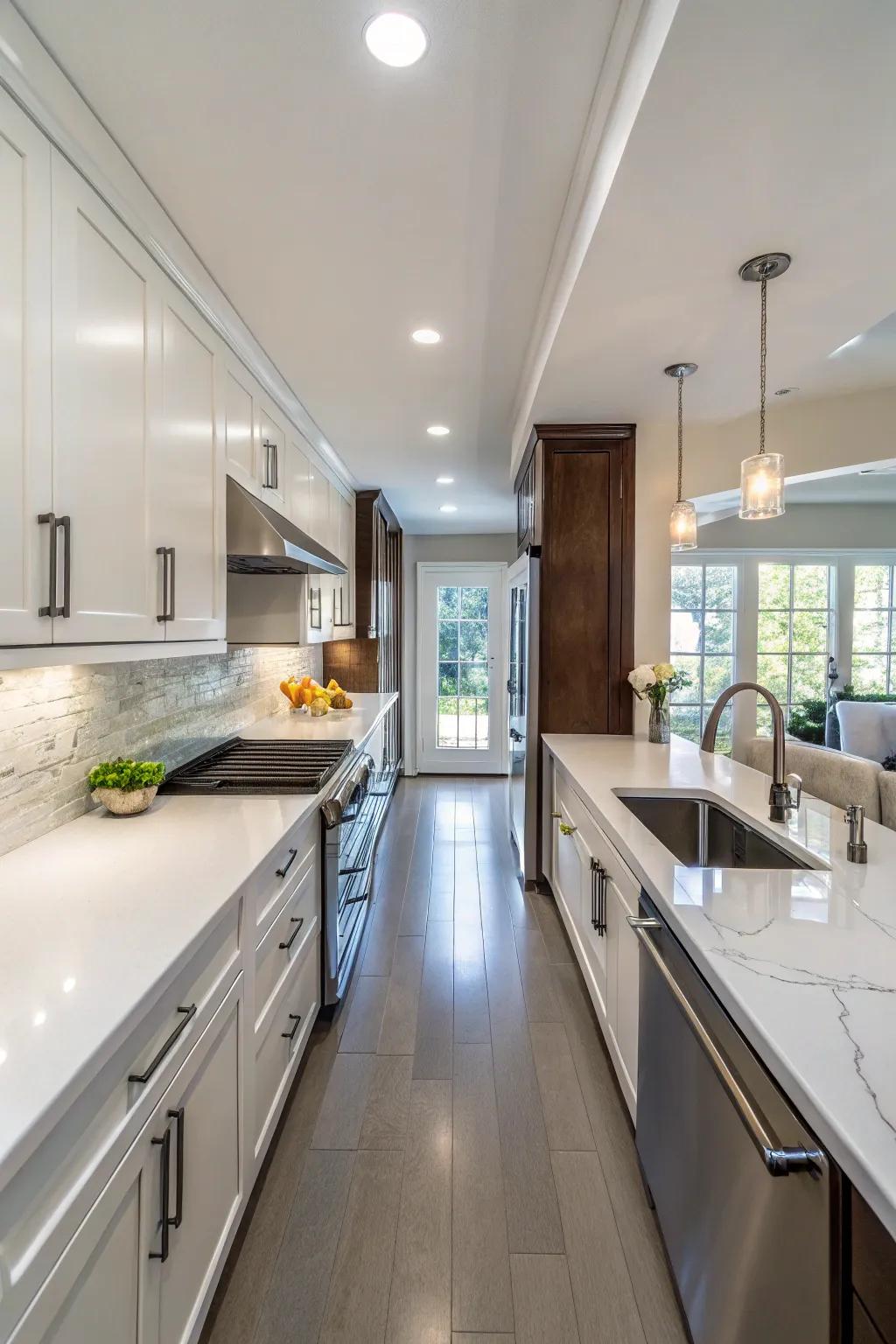 High-quality countertops enhance durability and style.