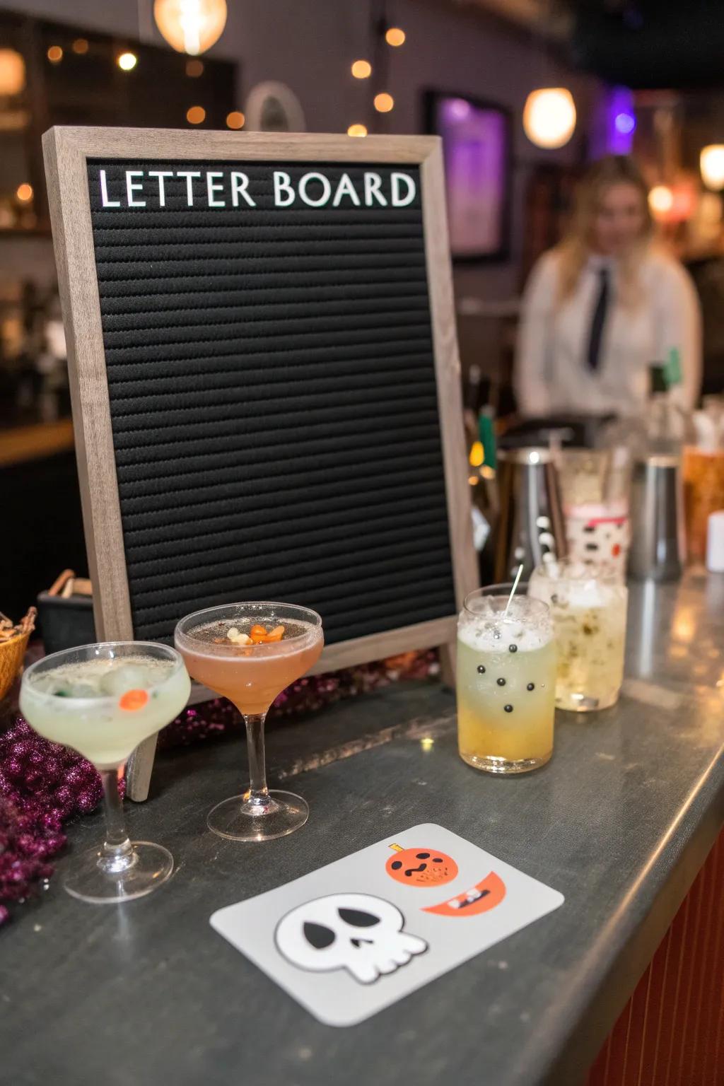 A playful invite for Halloween amusement.