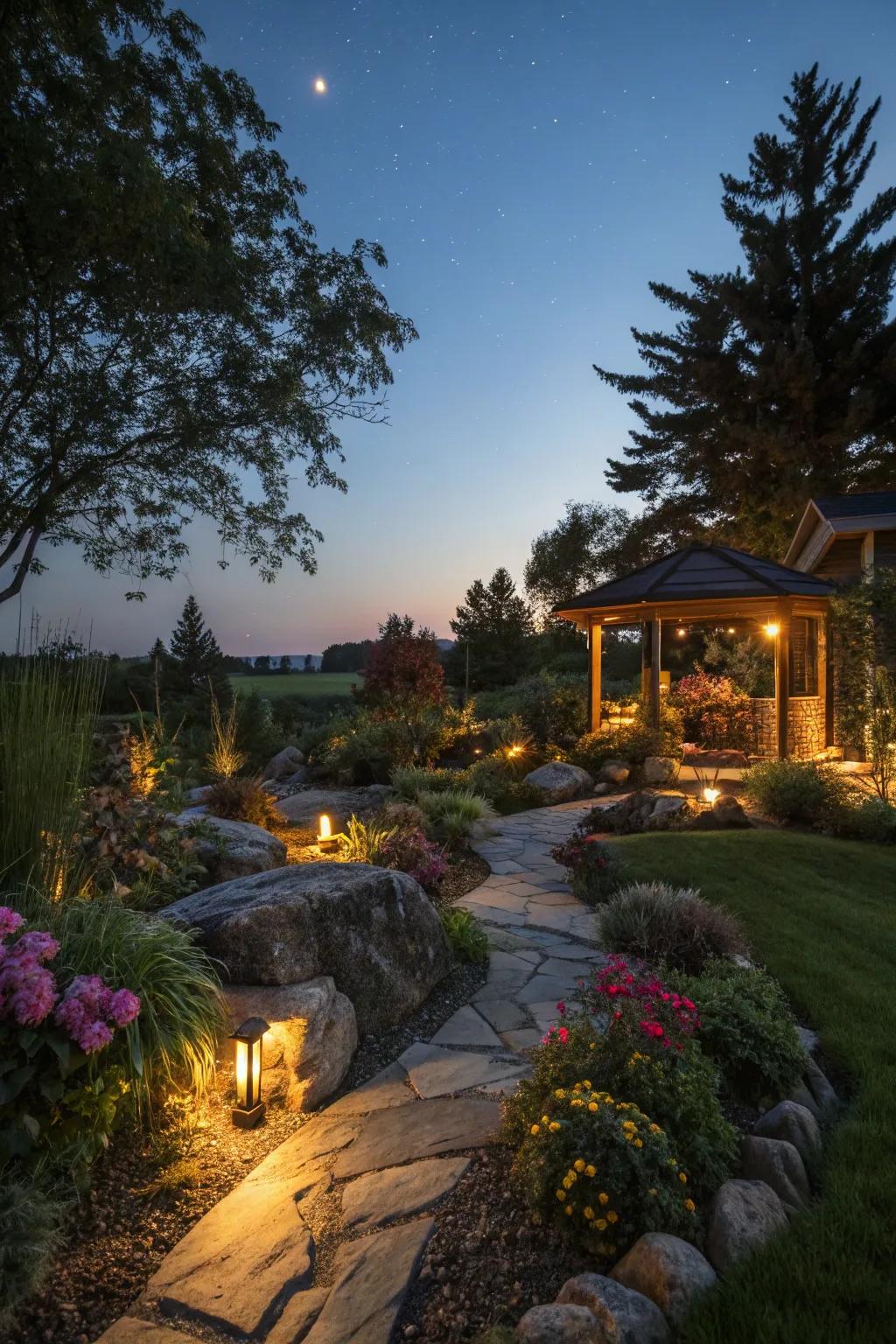 Turning your garden into a night-time wonderland with ingenious illumination.