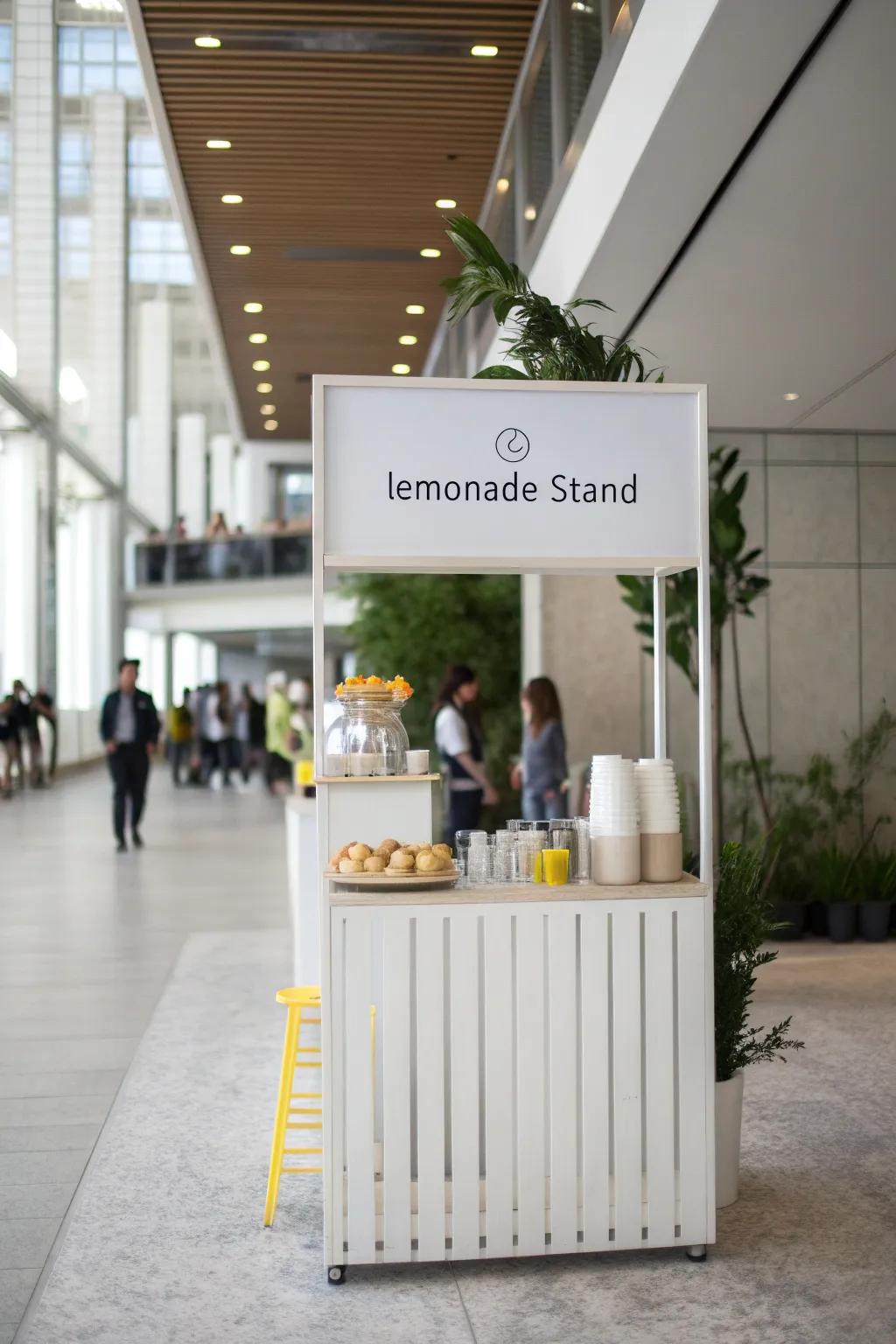 Simple markers offer a refined and modern appeal.