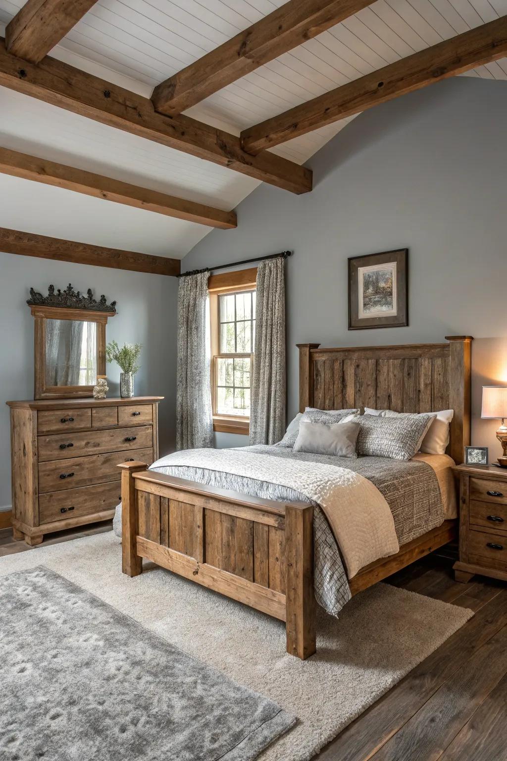 Countryside charm creates a cozy, inviting atmosphere.