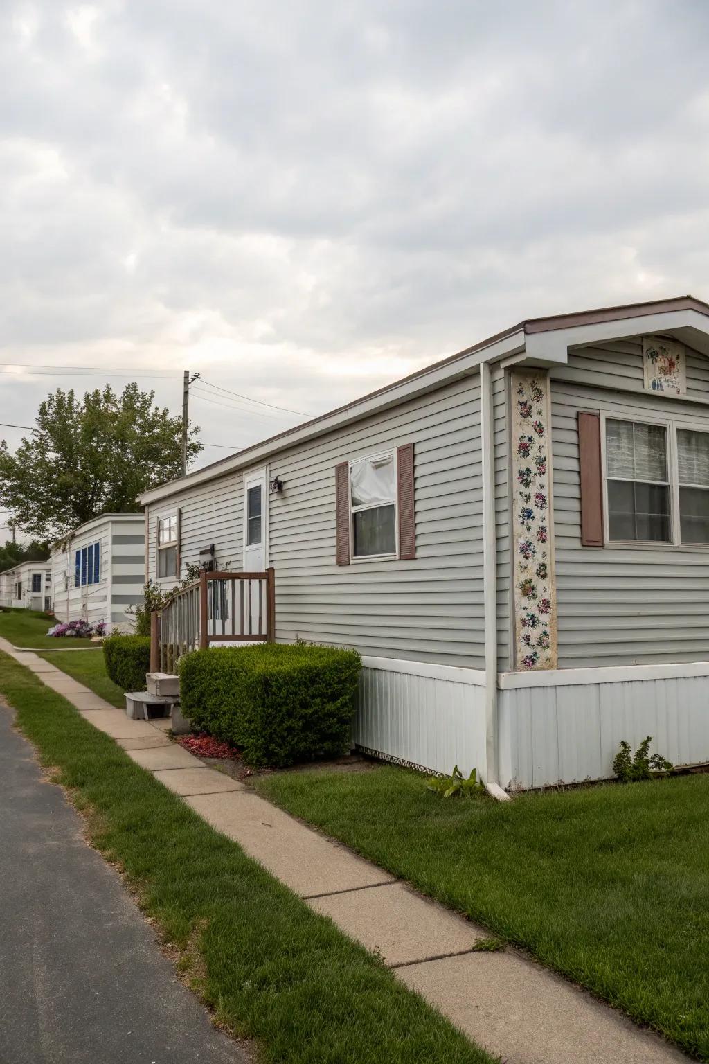 Revamp traditional clapboard cladding with a spin.
