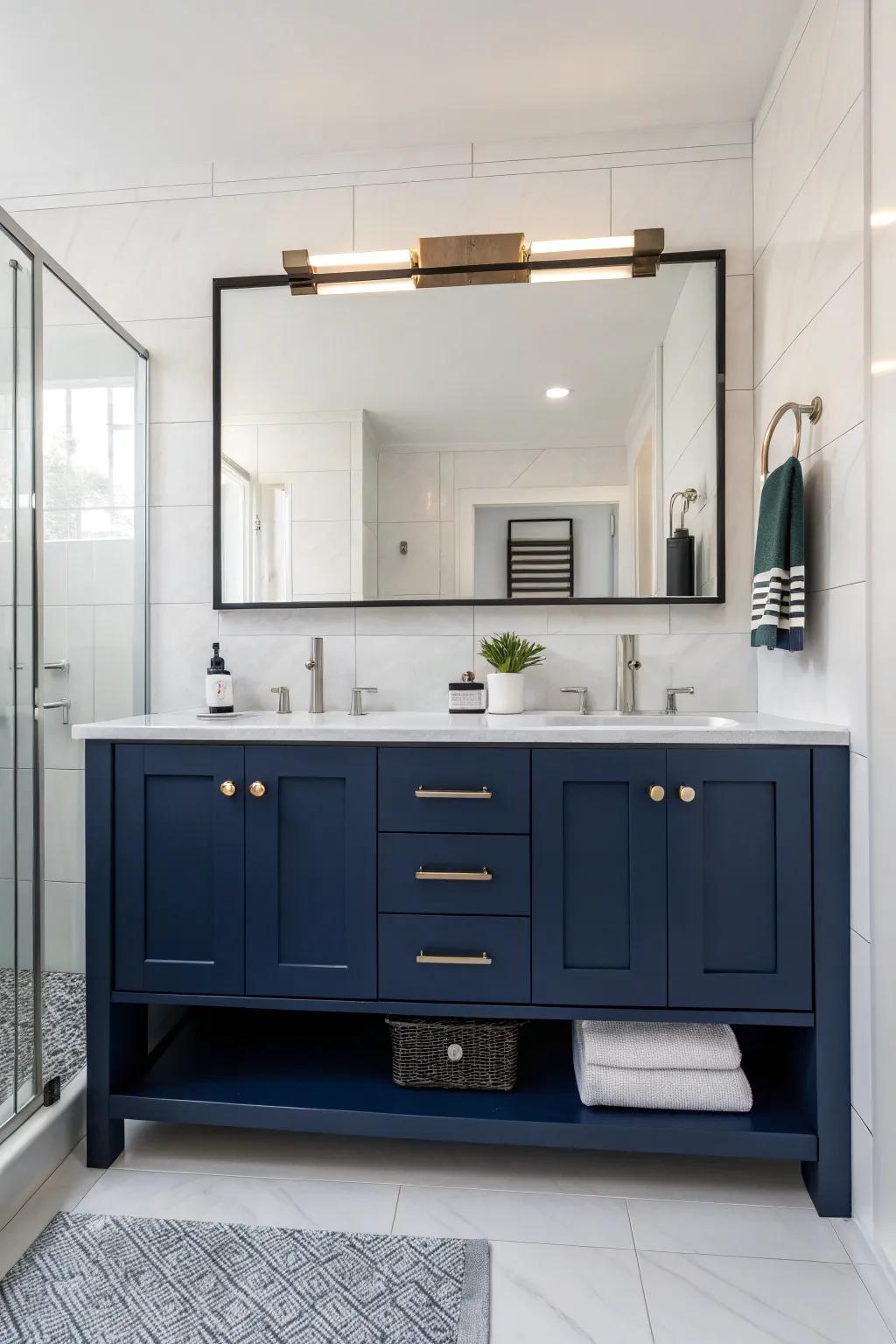 Elegant lines offer a contemporary benefit.