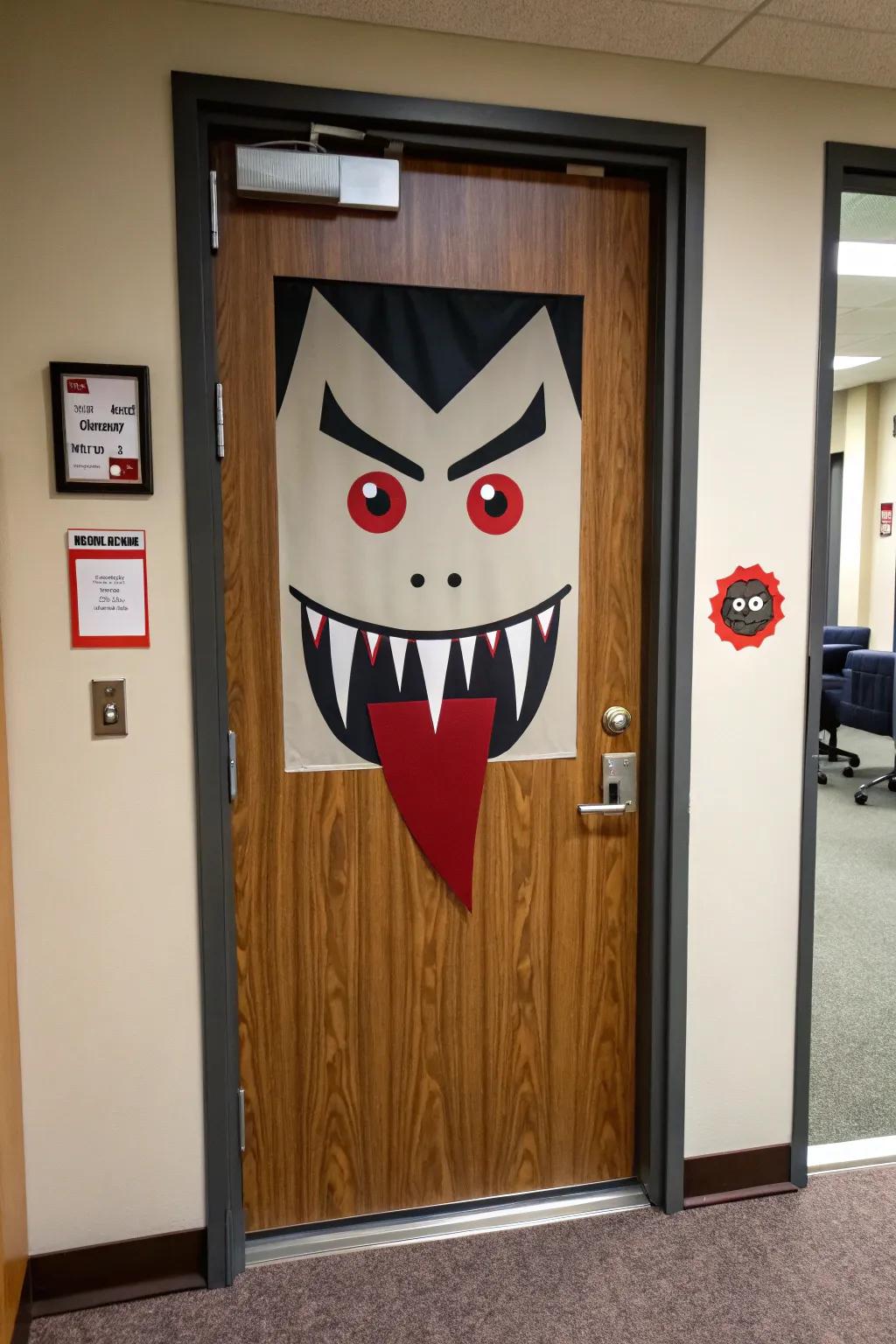 A blood-sucker entrance that&rsquo;s poised to bite into the Halloween ethos.