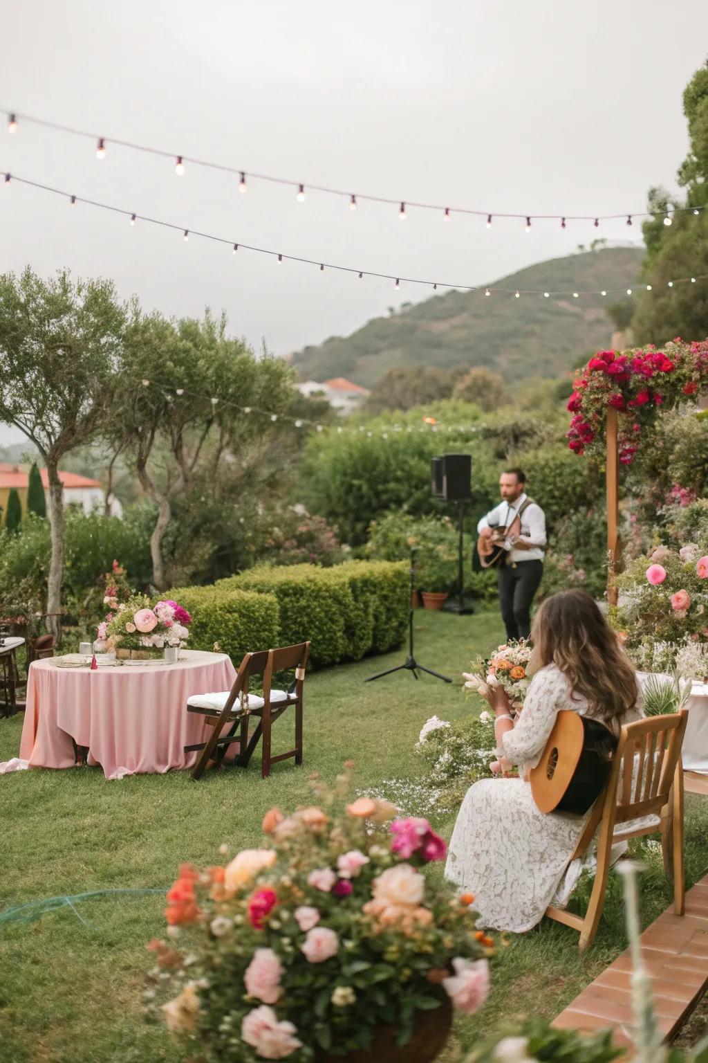 A surprise live act brings an unforgettable element.