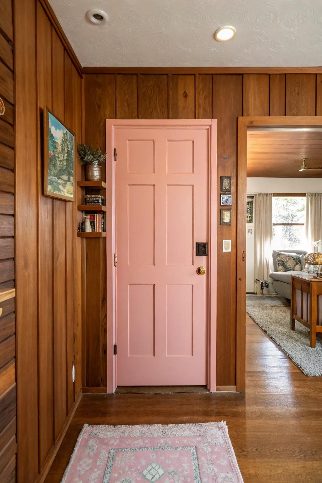 Wash doors offer a delicate and sophisticated touch.