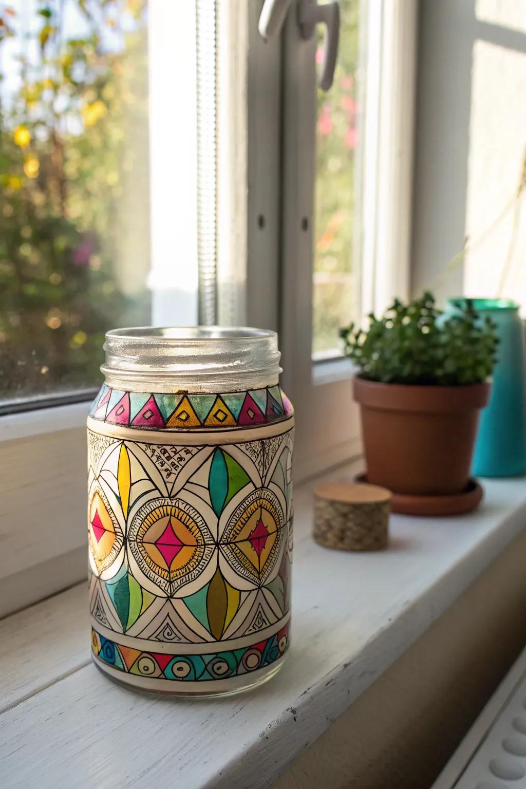 Light up your space with hand-crafted illusion jars&mdash;where sunlight enhances art!