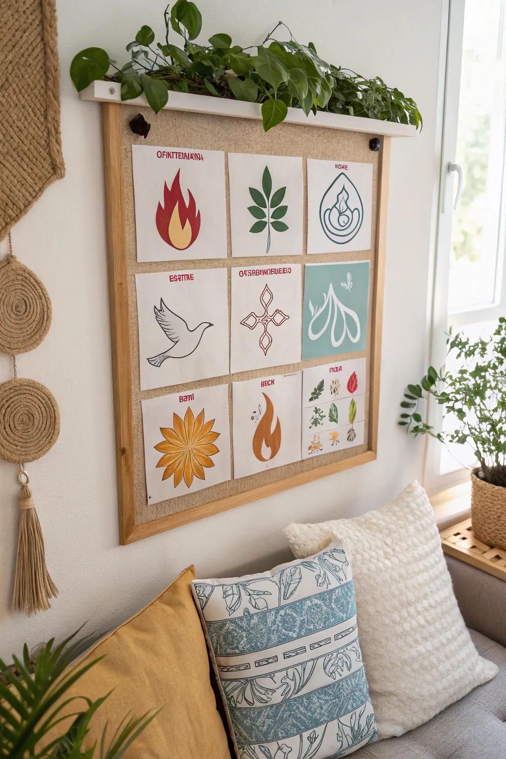 Classic representations express the Holy Spirit's presence.