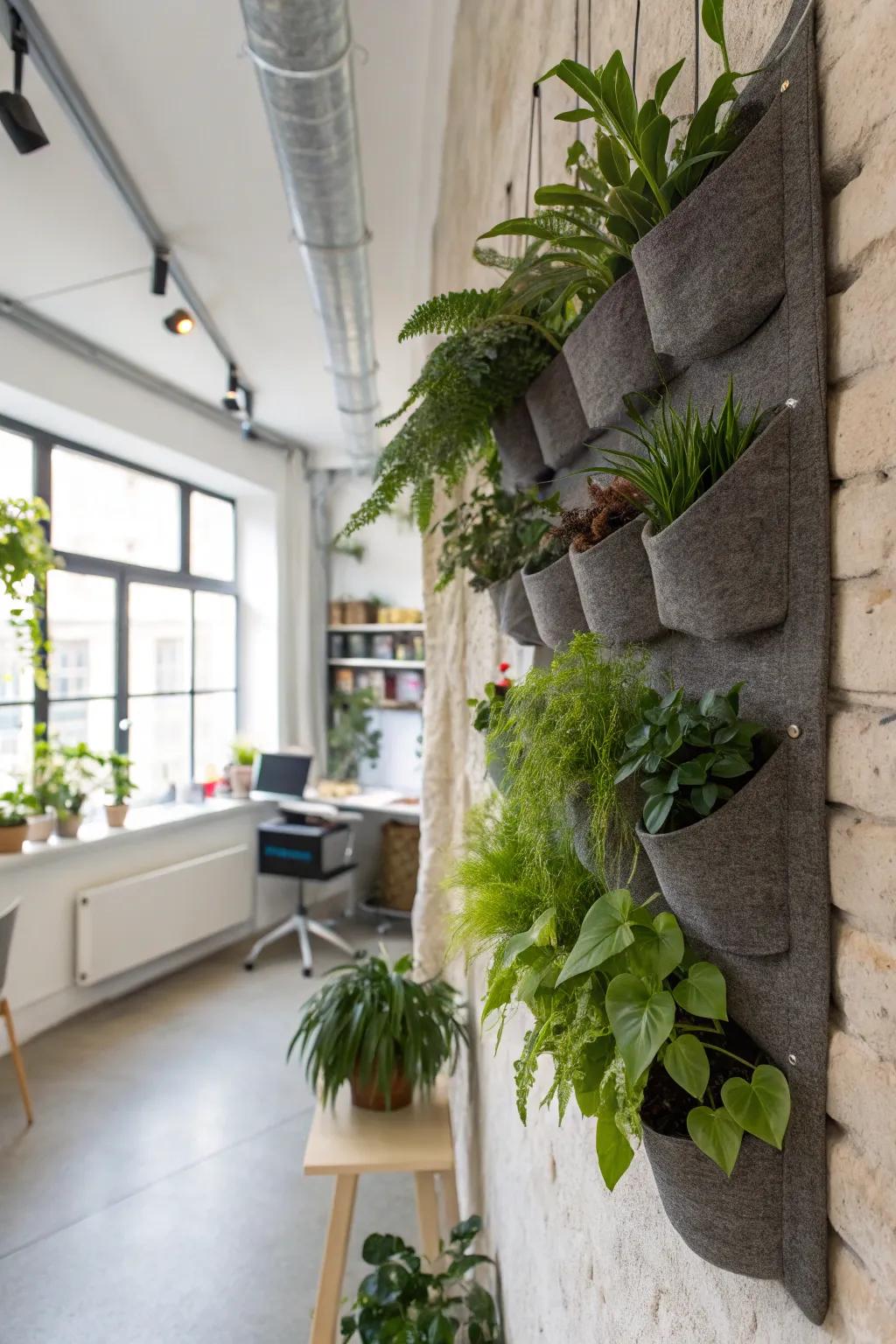 Soft and adaptable pocket displays for your walls.