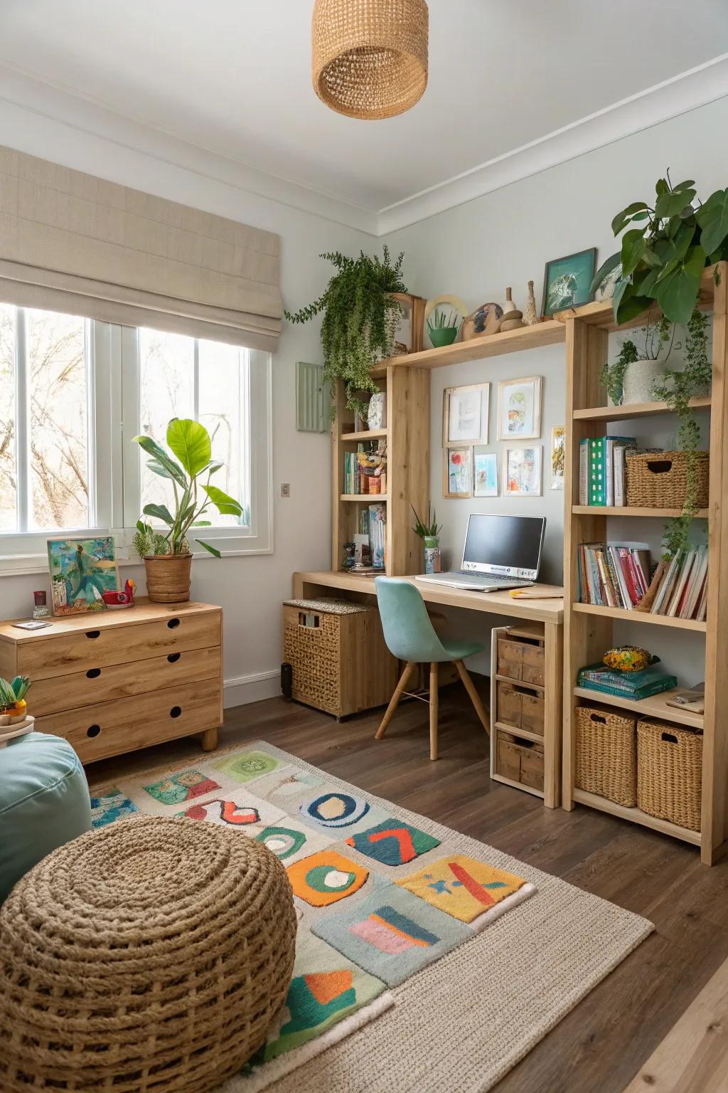 Eco-friendly choices for a conscious design.