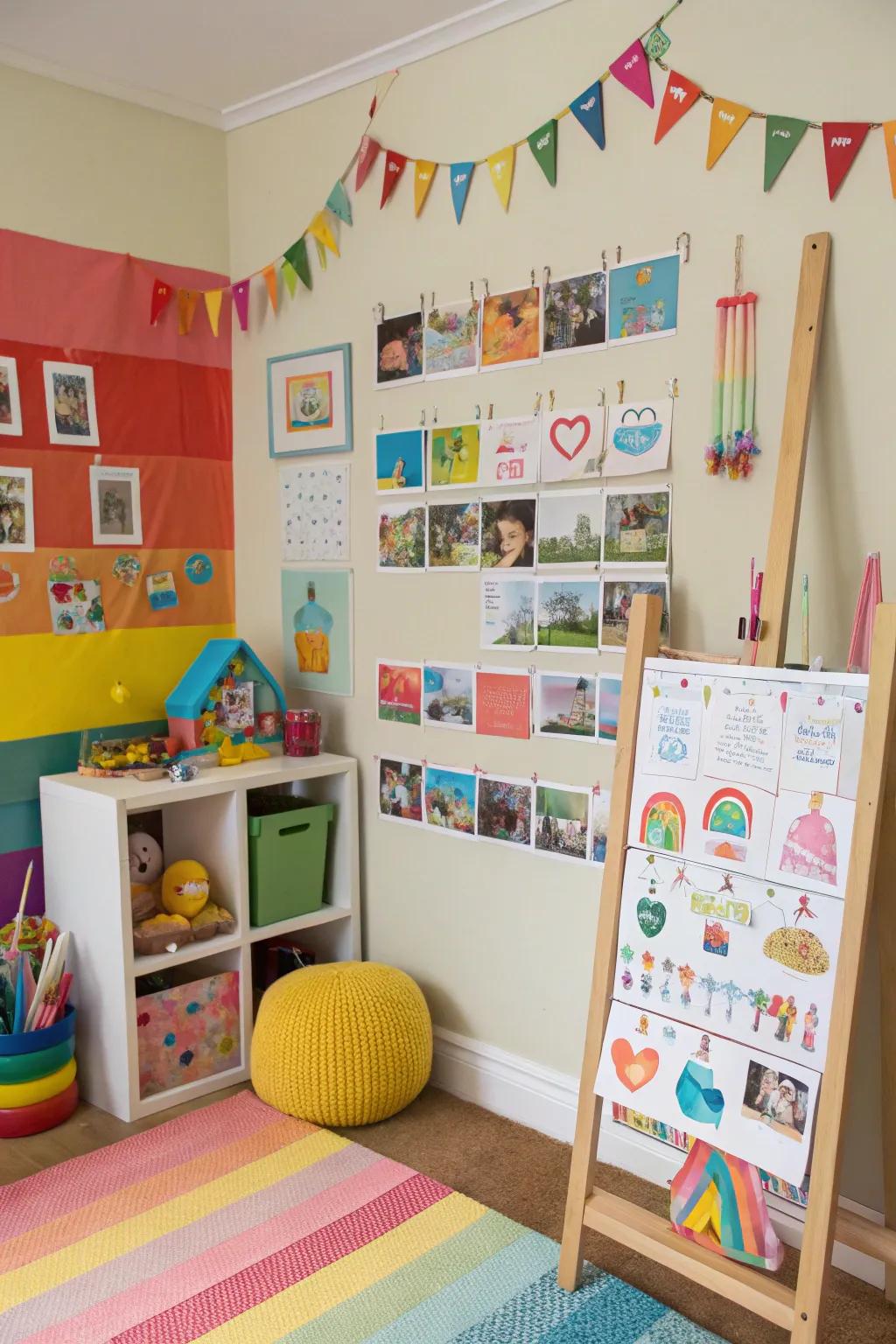 A DIY collage print filled with personalized memories.