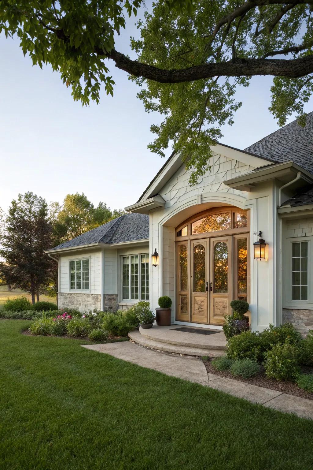 French portals bring elegance and light to your entry.