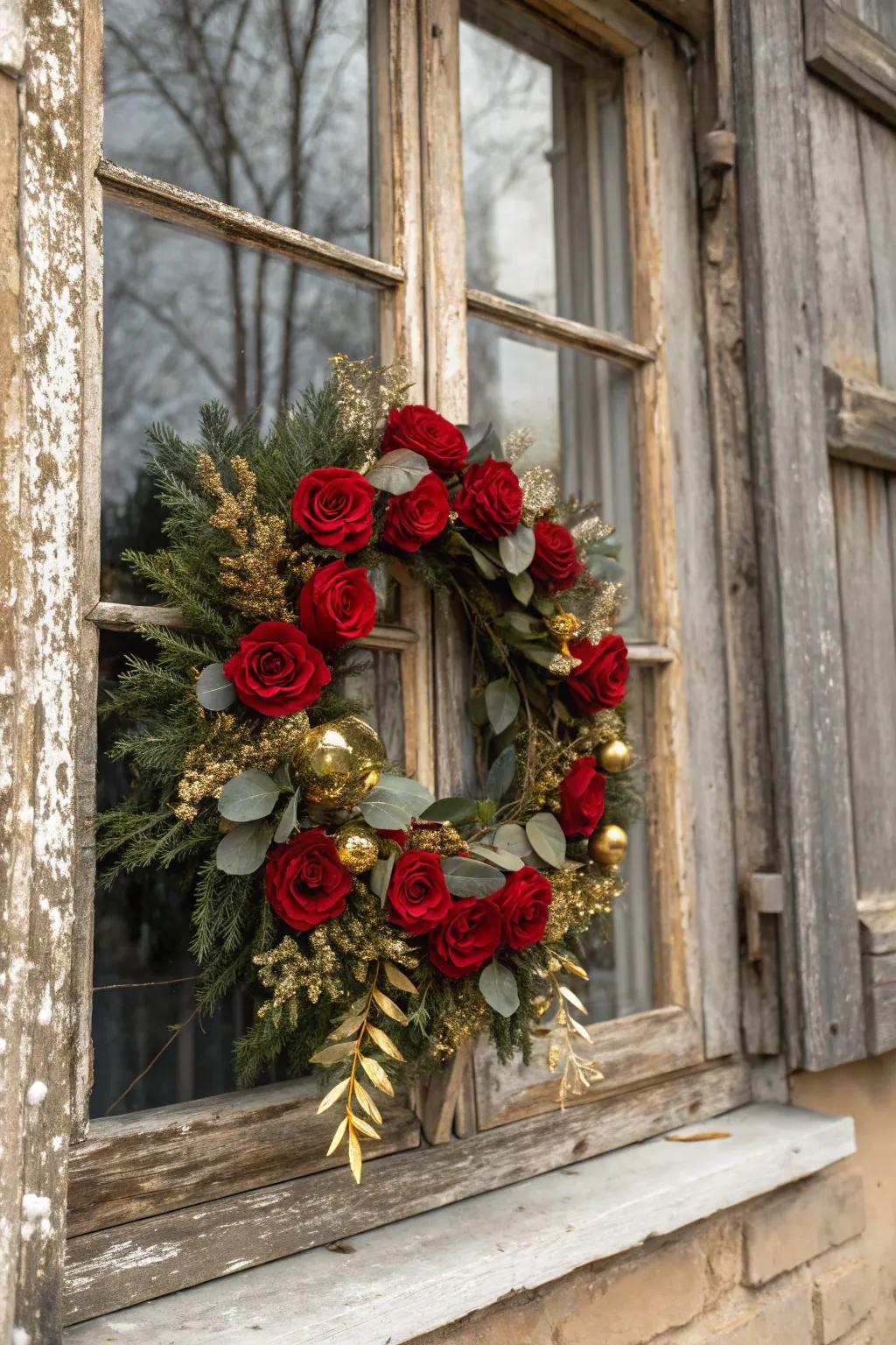 Whimsical and romantic featuring festive florals.