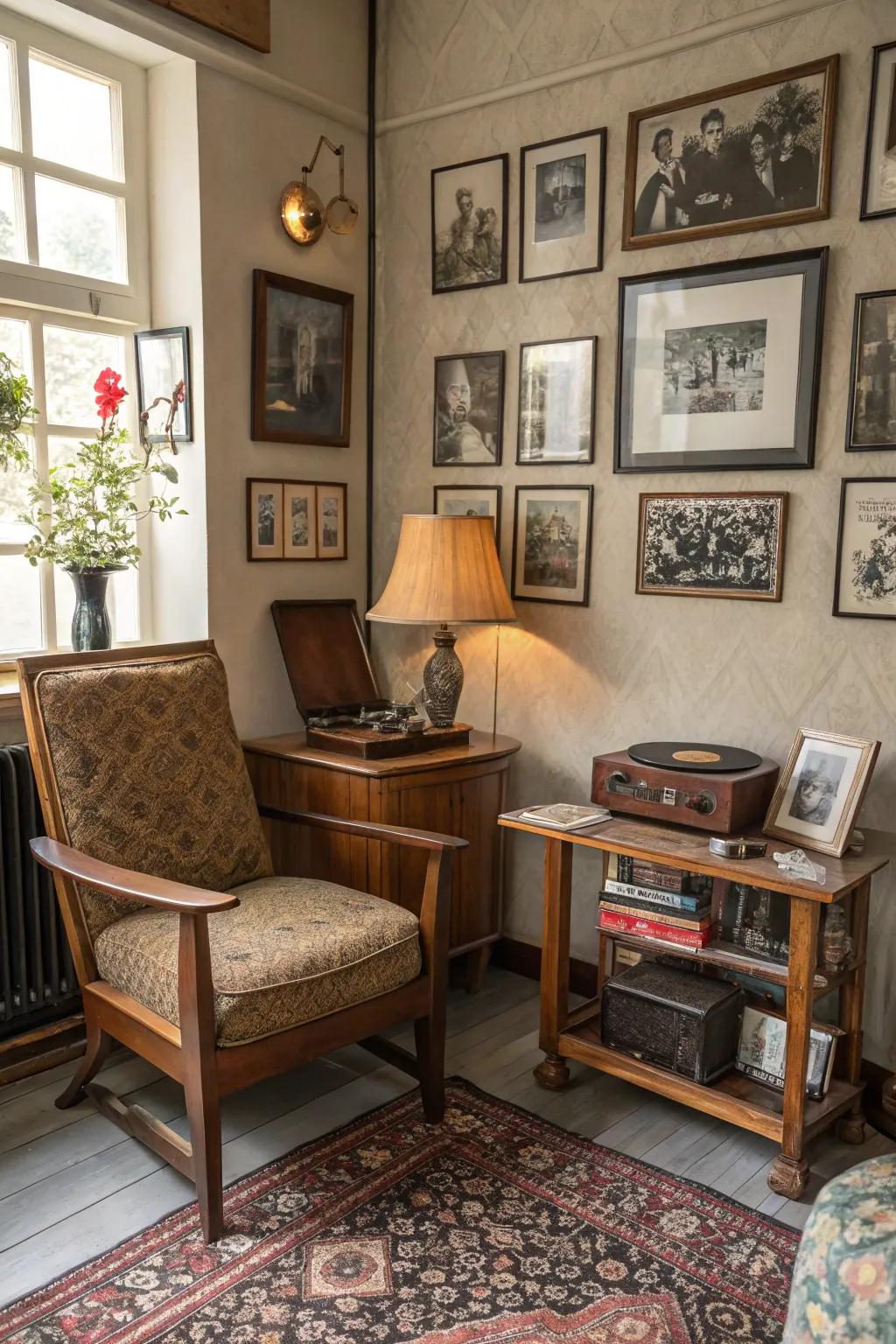 Classic accents bring a sense of history and nostalgia.